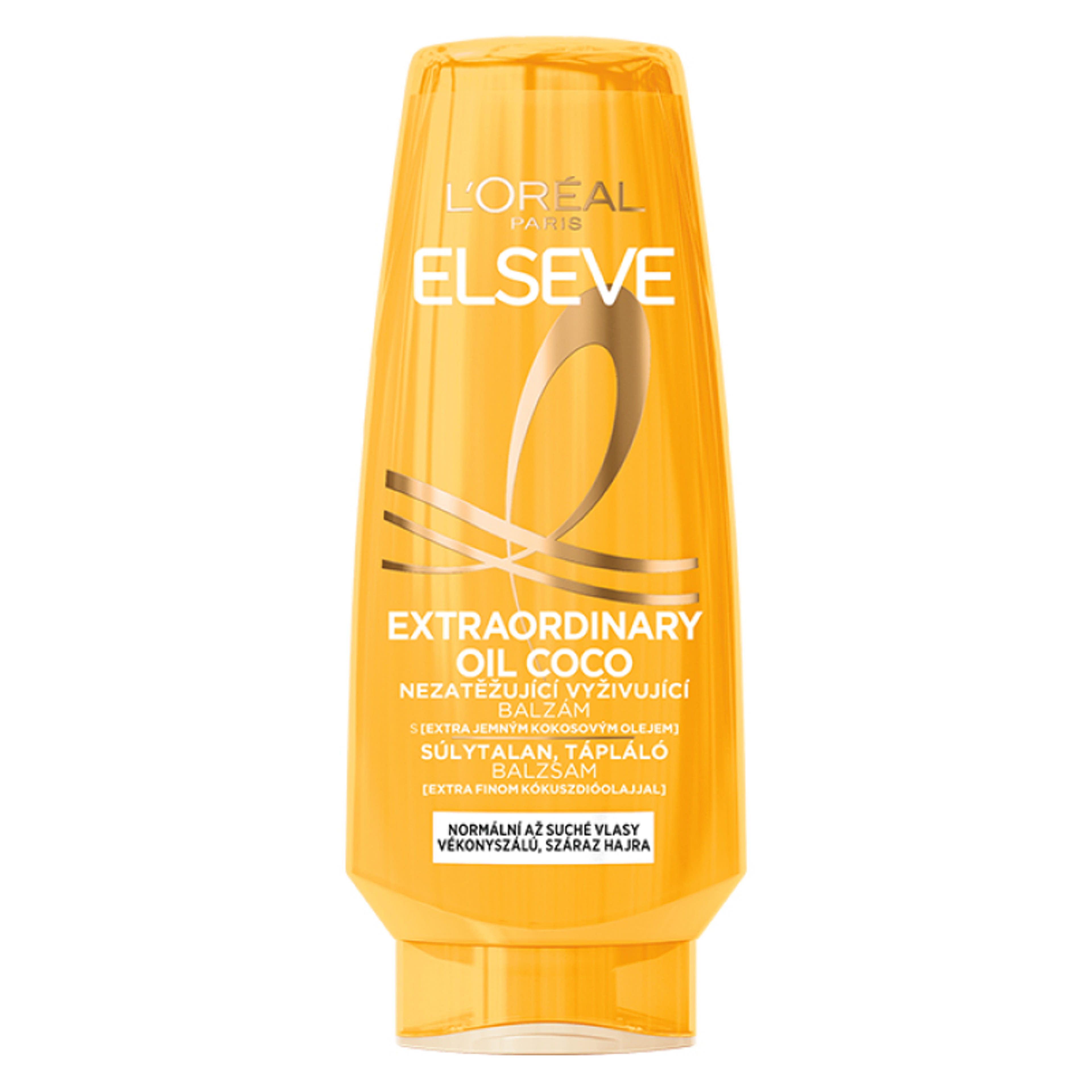 L'Oréal Paris Elseve Extraordinary Oil Coco tápláló balzsam normál és száraz hajra - 200 ml-1