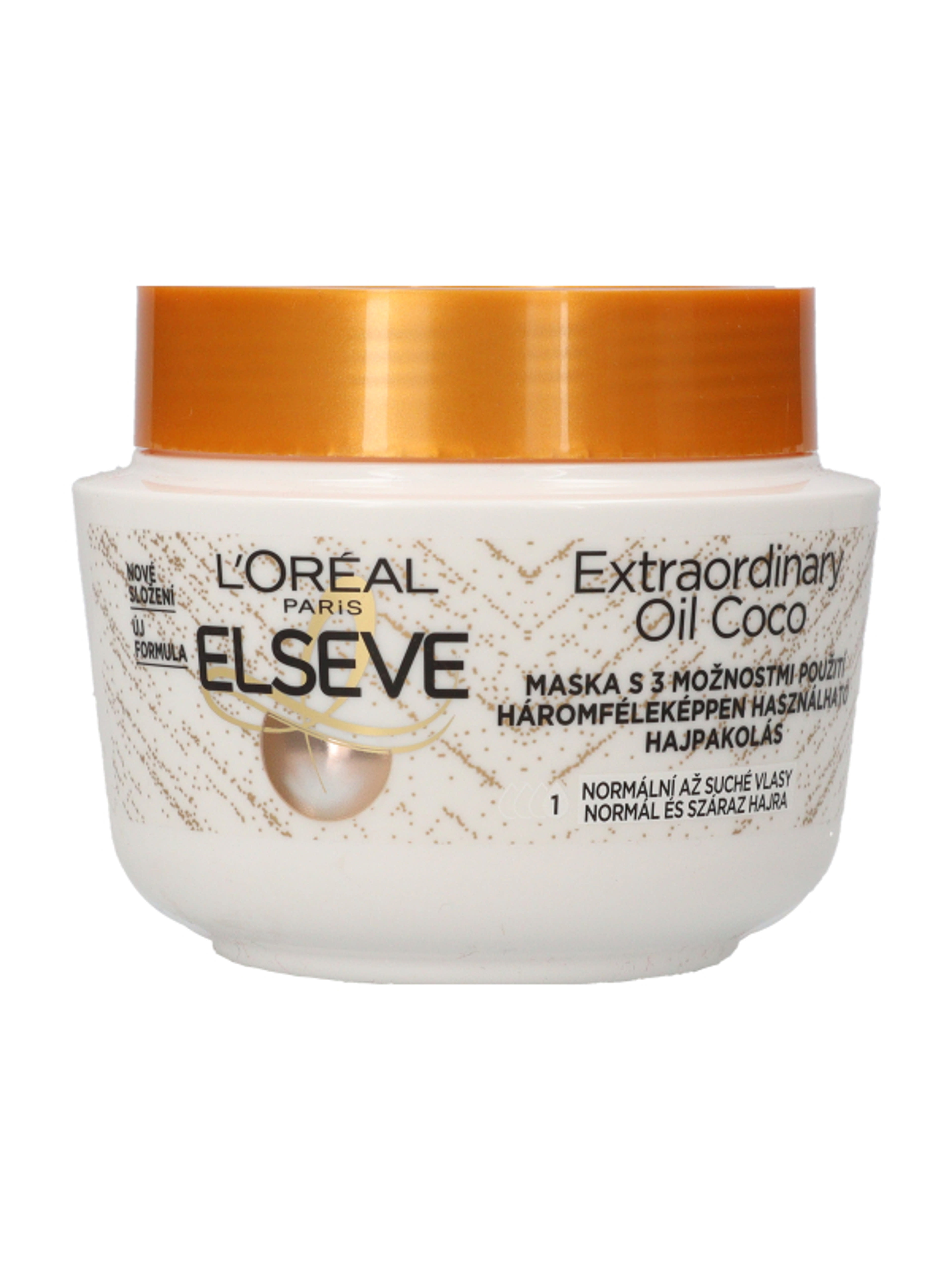 L'Oréal Paris Elseve Extraordinary Oil Coco hajpakolás kókuszolajjal - 300 ml-2