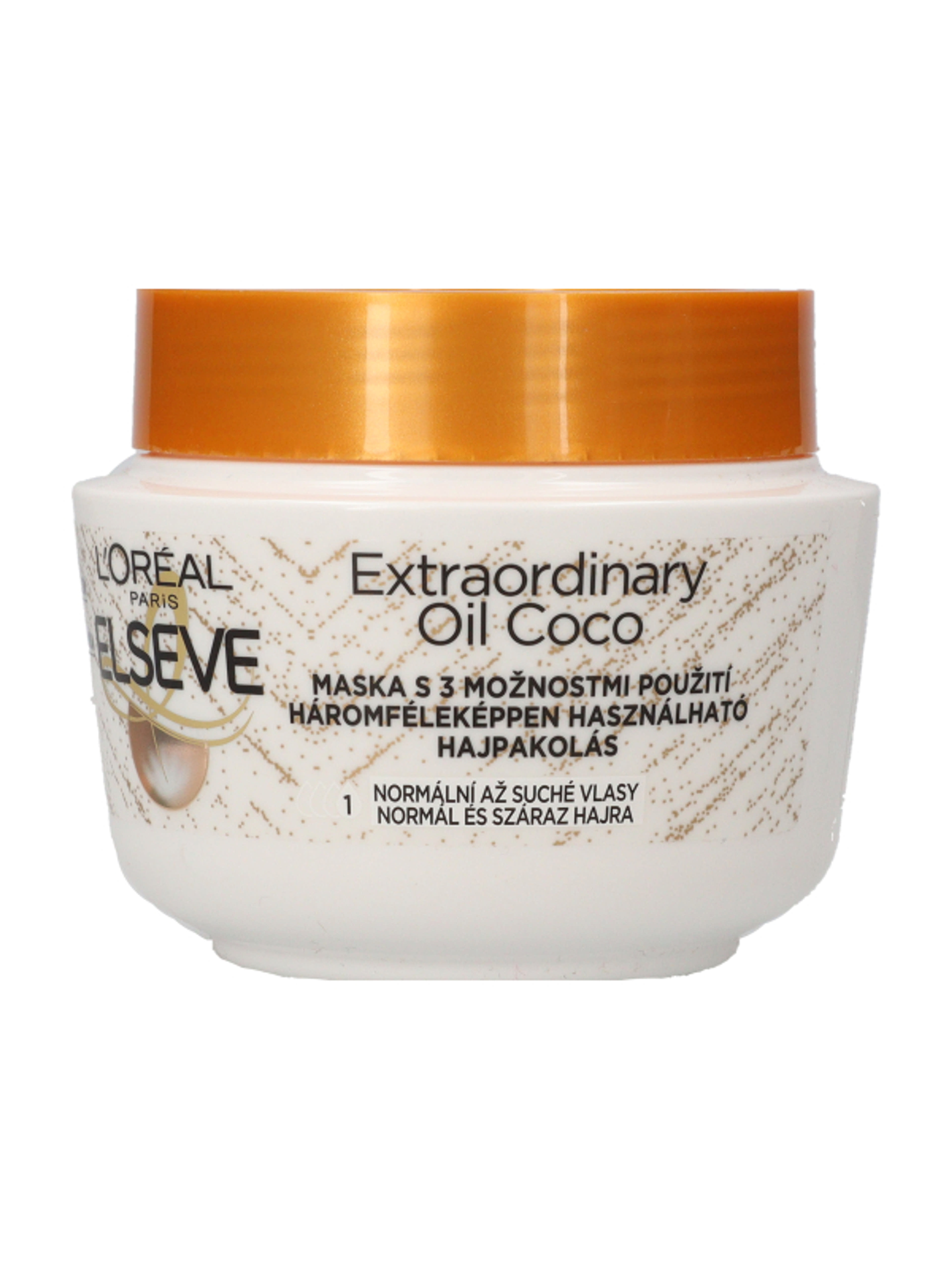 L'Oréal Paris Elseve Extraordinary Oil Coco hajpakolás kókuszolajjal - 300 ml-3