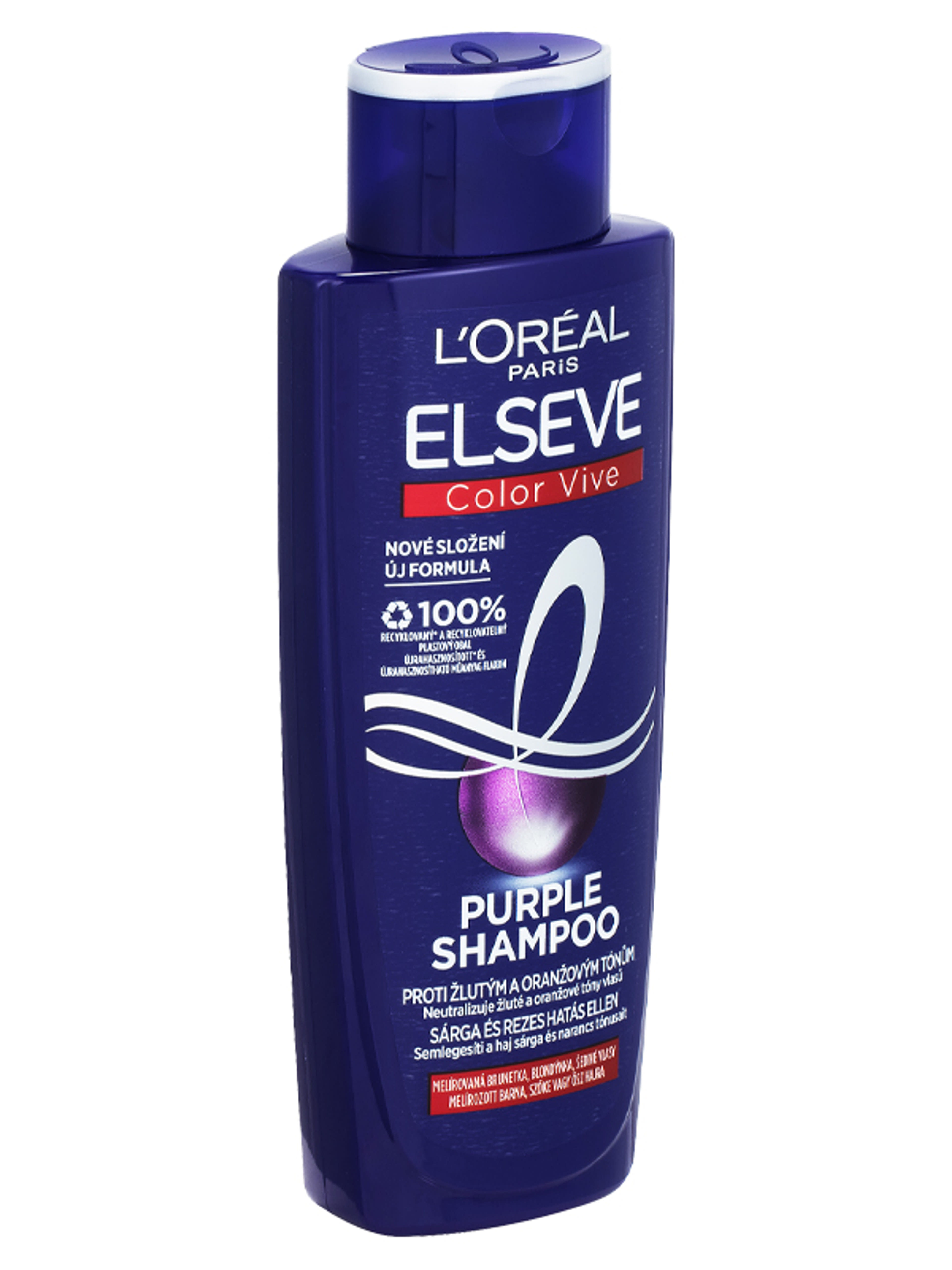 L'Oréal Paris Elseve Purple sampon sárga és rezes hatás ellen - 200 ml-4
