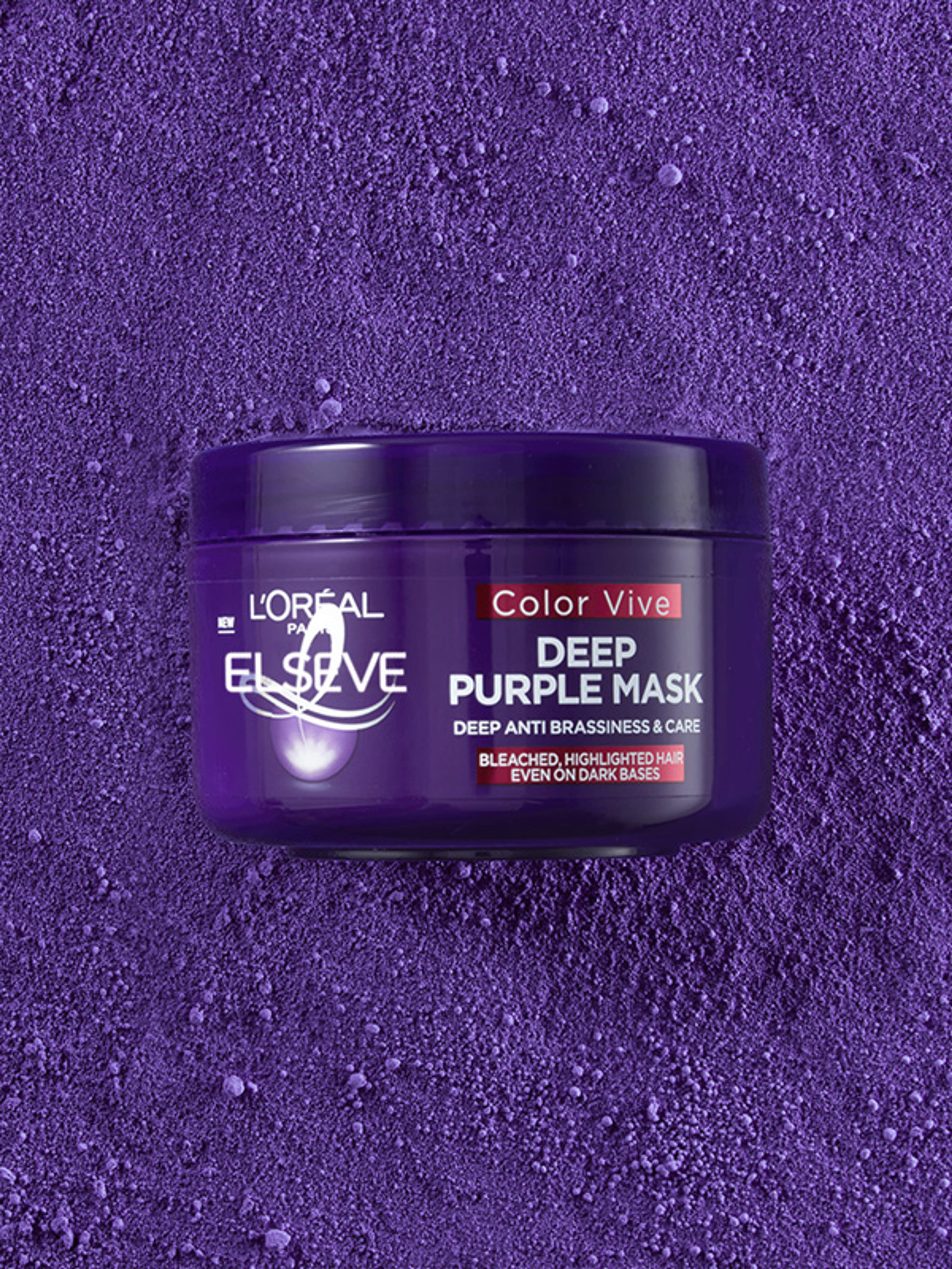 L'Oréal Paris Elseve Color Vive Deep Purple hajmaszk - 250 ml-4