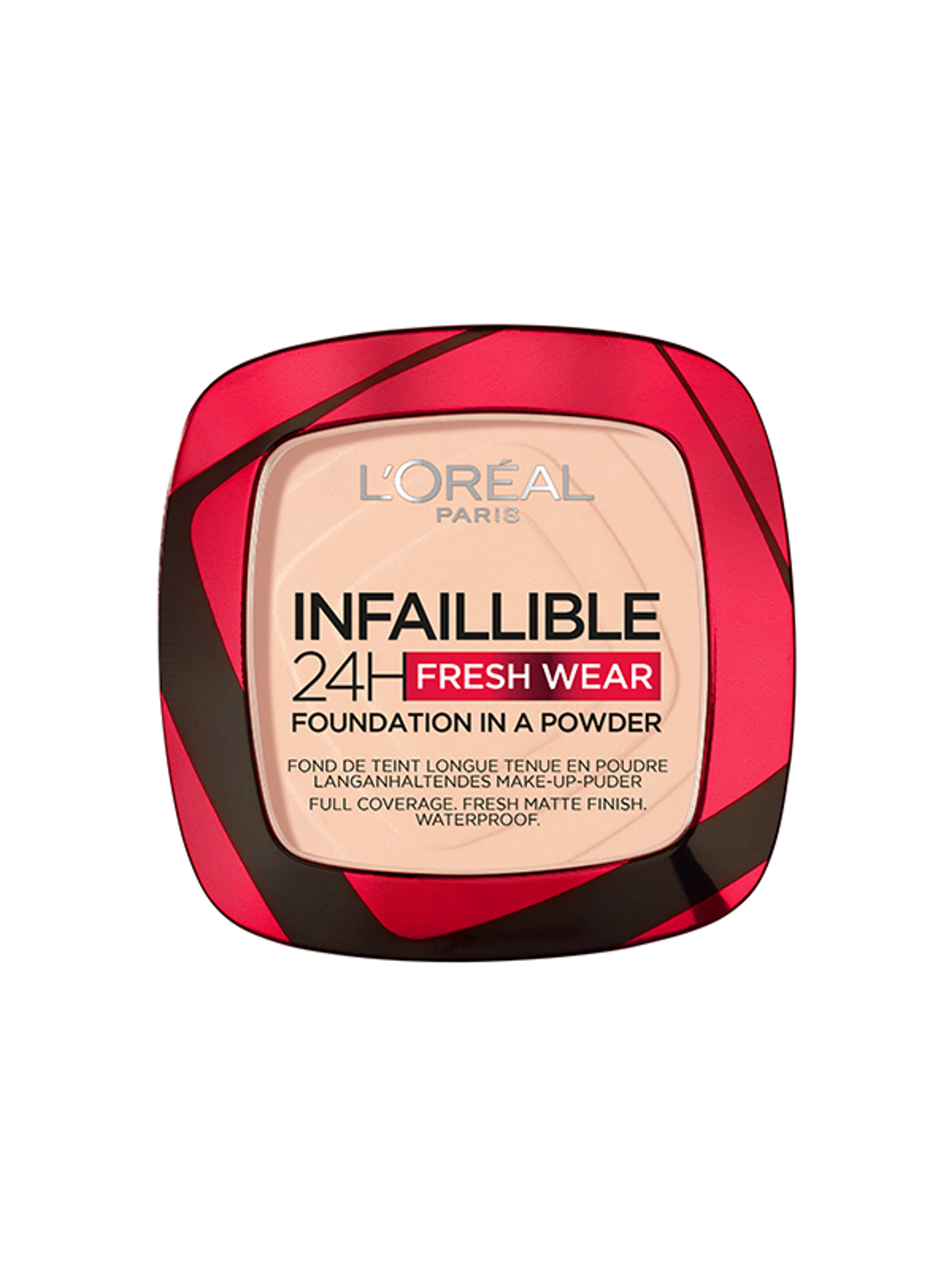 L'Oréal Paris Infaillible 24H Fresh Wear mattító púderalapozó /180 - 1 db-1