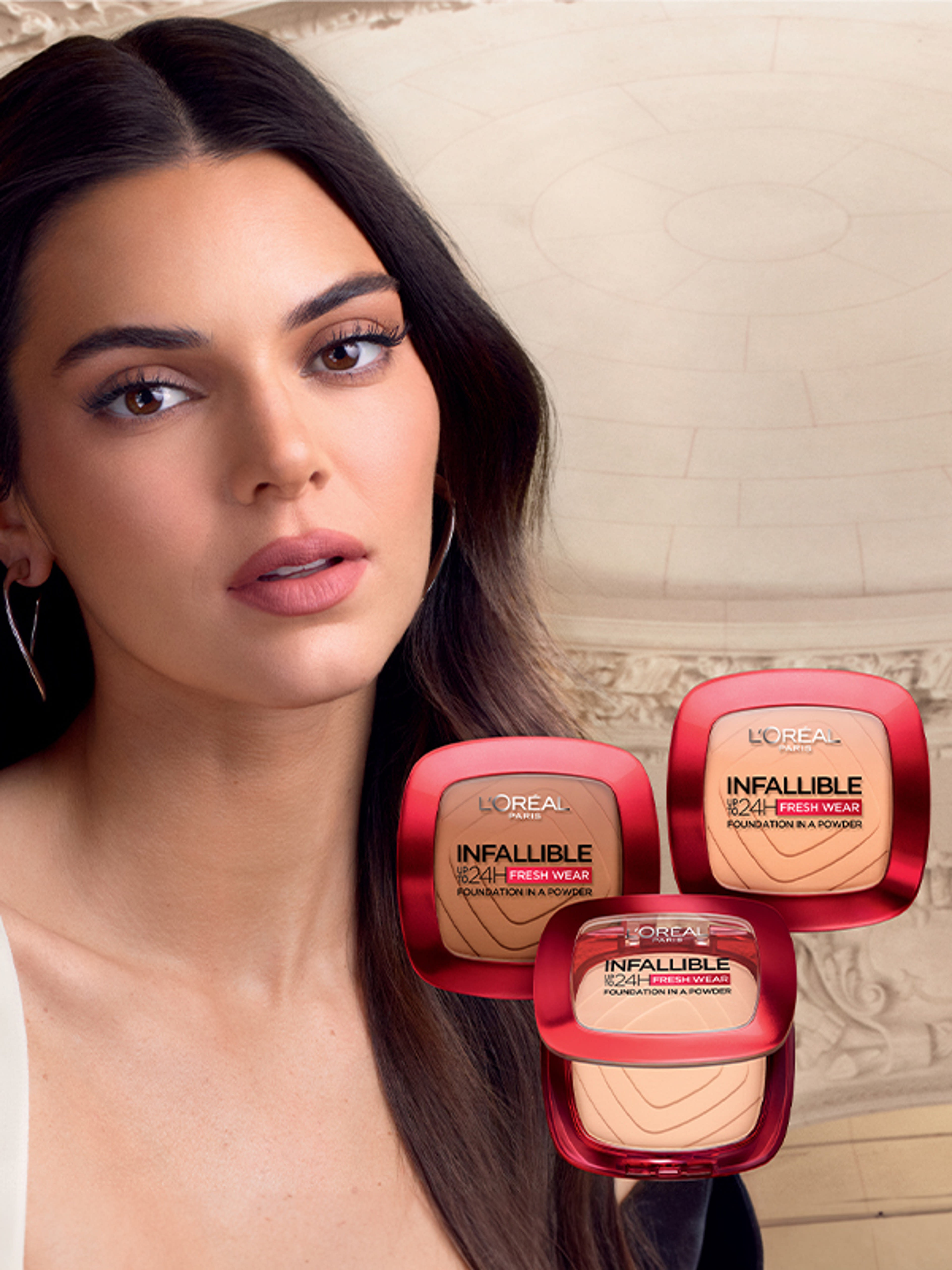 L'Oréal Paris Infaillible 24H Fresh Wear mattító púderalapozó /180 - 1 db-3