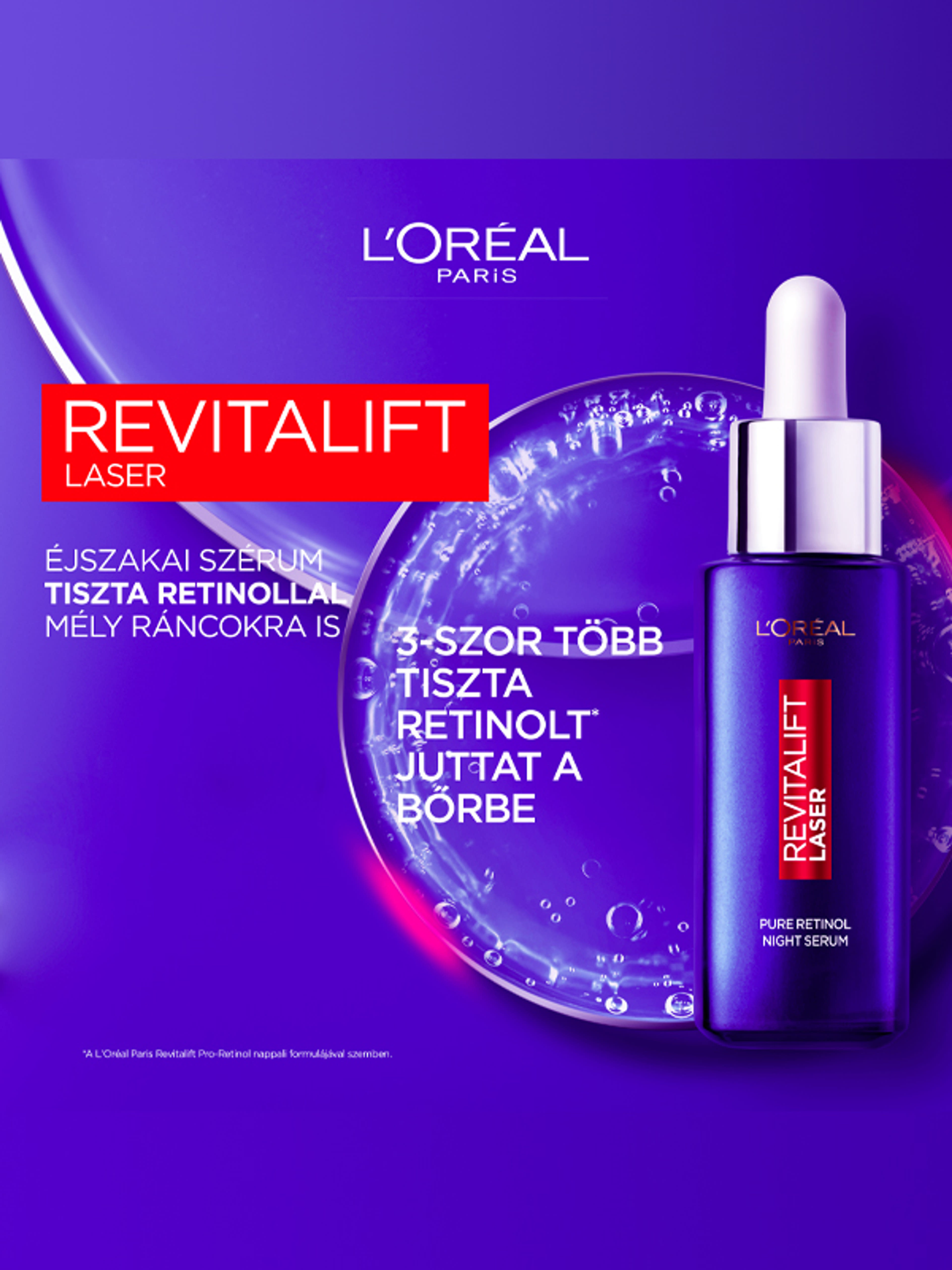 L'Oréal Paris Revitalift Laser éjszakai szérum retinollal - 1 db-4