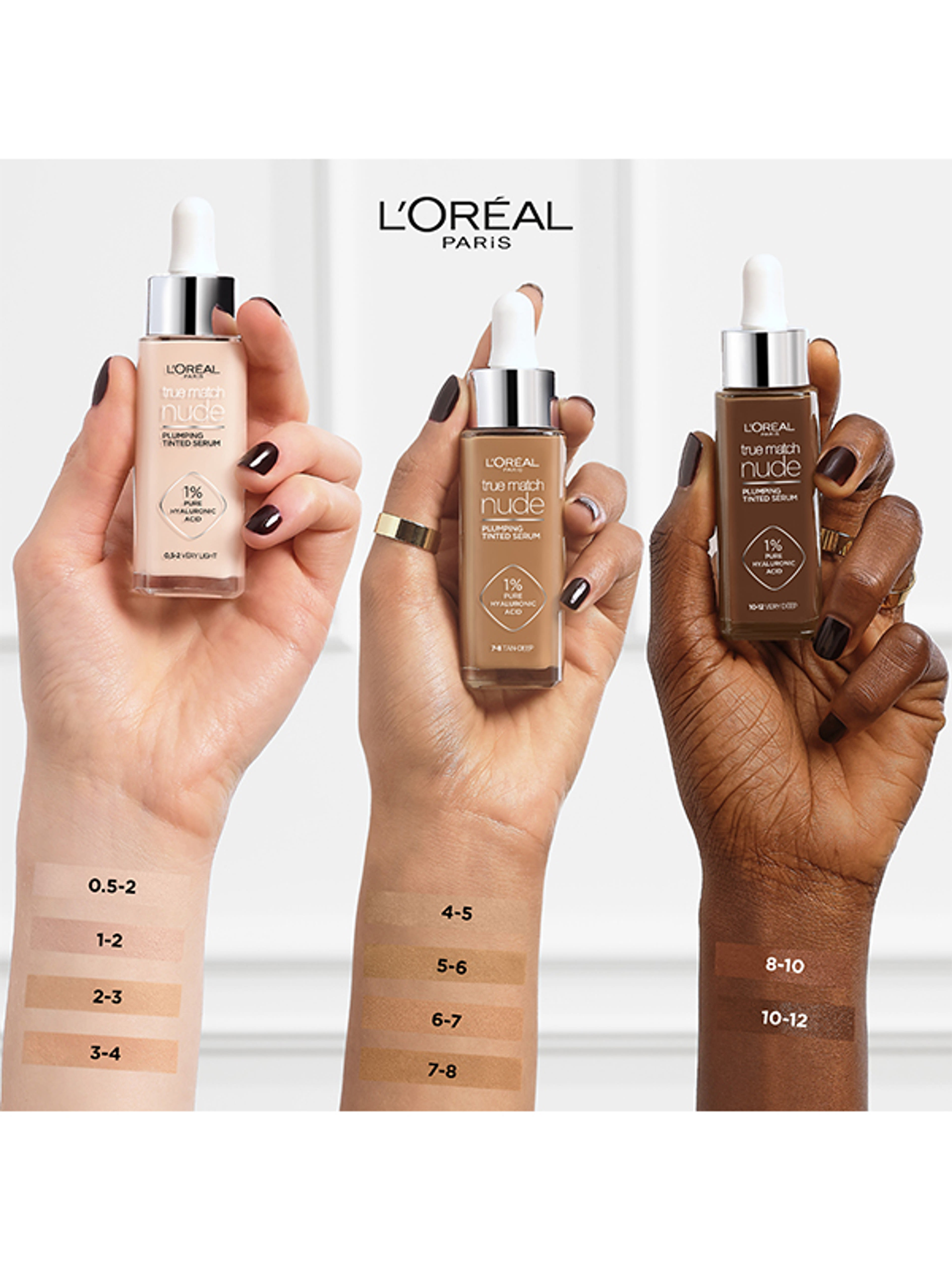 L'Oréal Paris True Match Nude színezett szérum /4-5 - 1 db-8