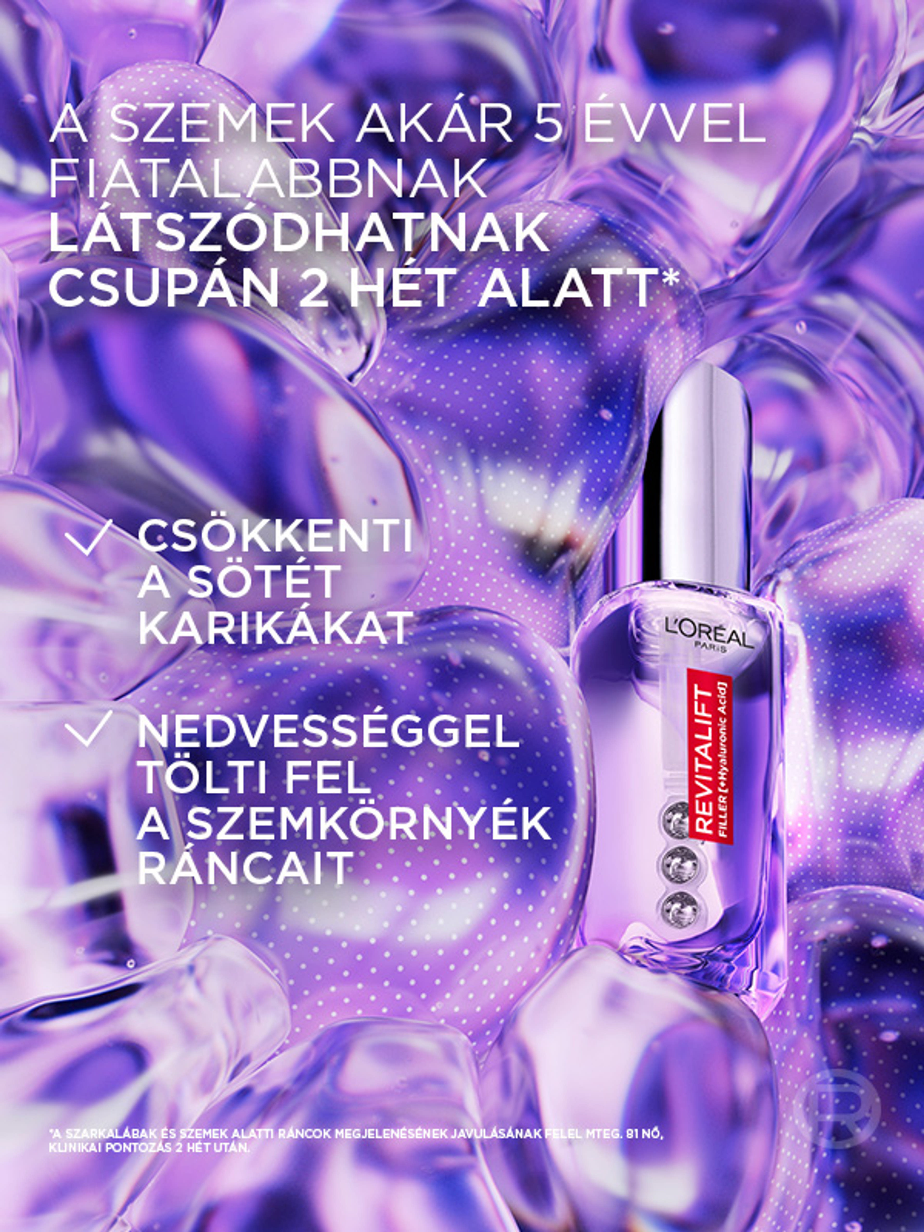 L'Oréal Paris Revitalift Filler szemkörnyék szérum 2,5% hialuronsavval - 20 ml-3