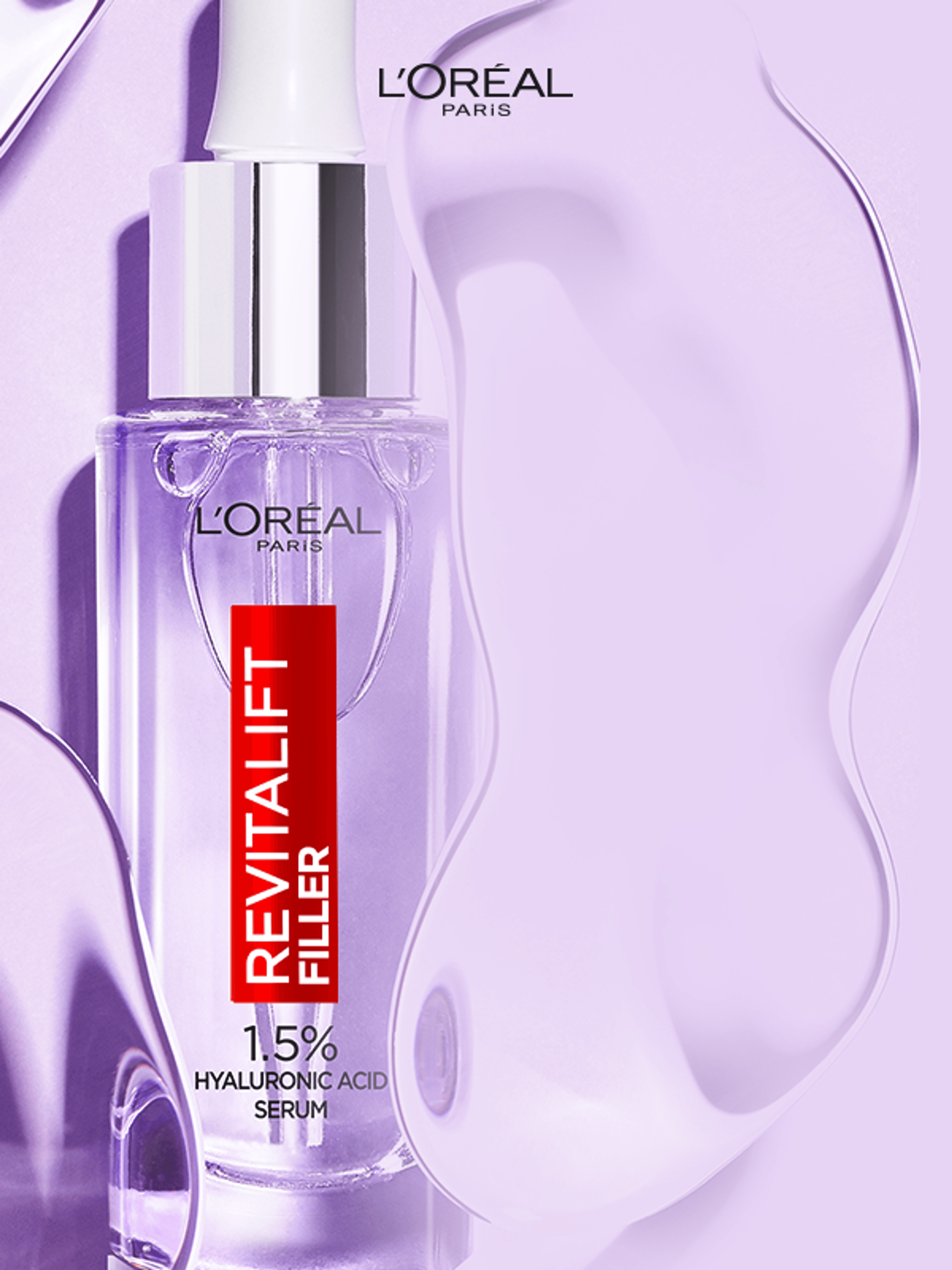 L'Oréal Paris Revitalift Filler ránctalanító szérum 1,5% tiszta hialuronsavval - 30 ml-2