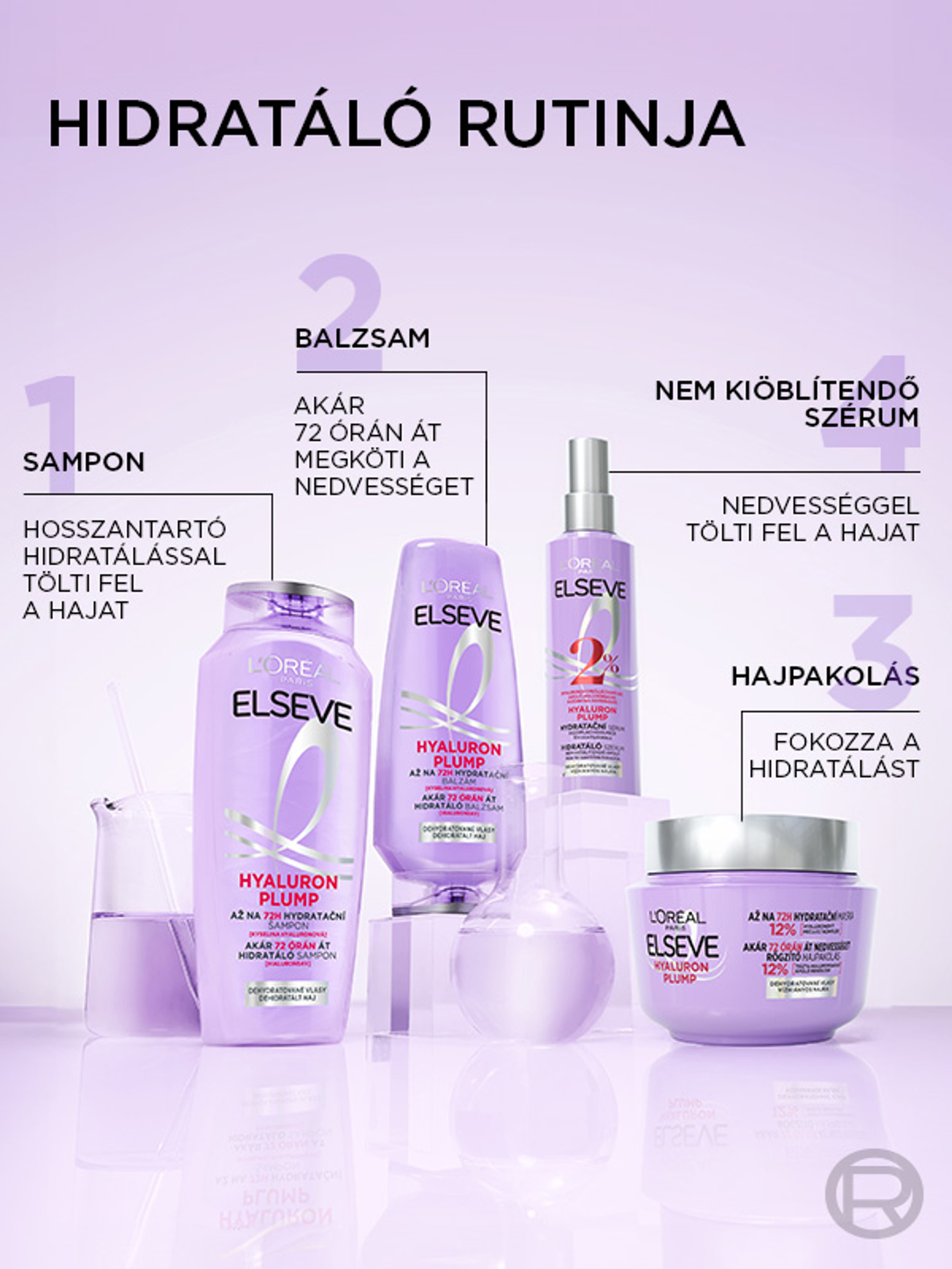 L'Oréal Paris Elseve Hyaluron sampon - 250 ml-9