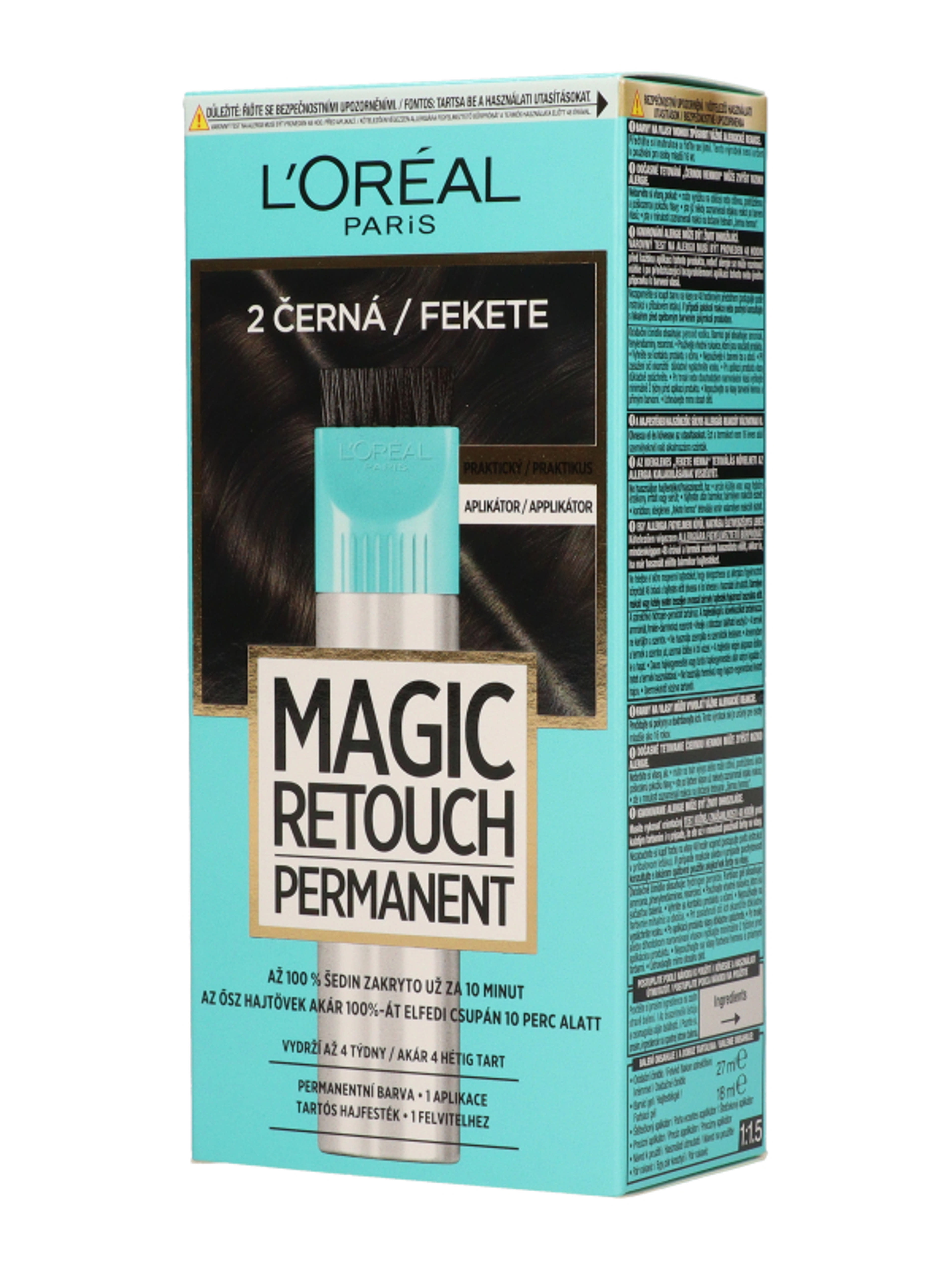 L'Oréal Paris Magic Retouch hajtőszínező, 2 black - 1 db-3