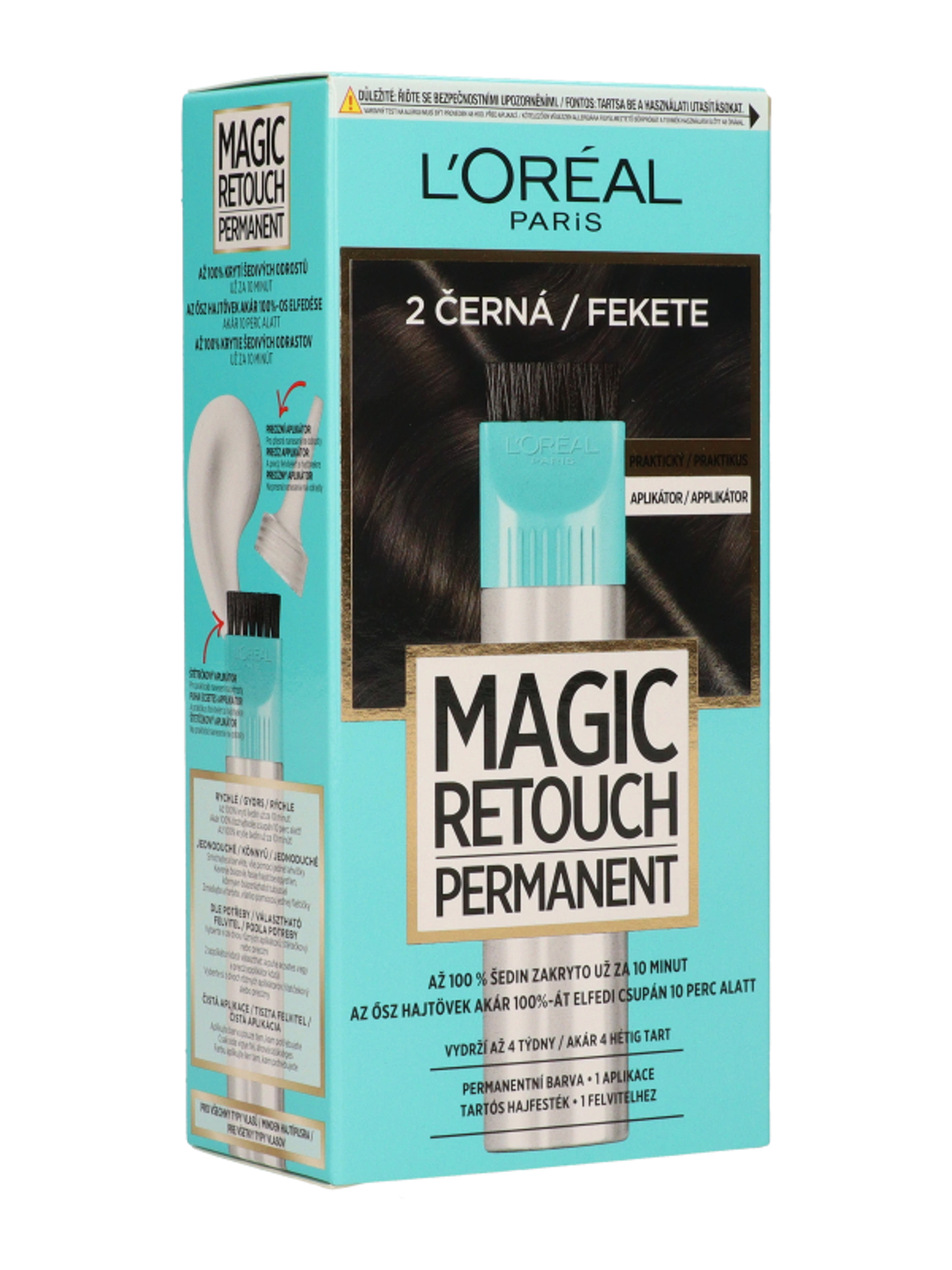L'Oréal Paris Magic Retouch hajtőszínező, 2 black - 1 db-5