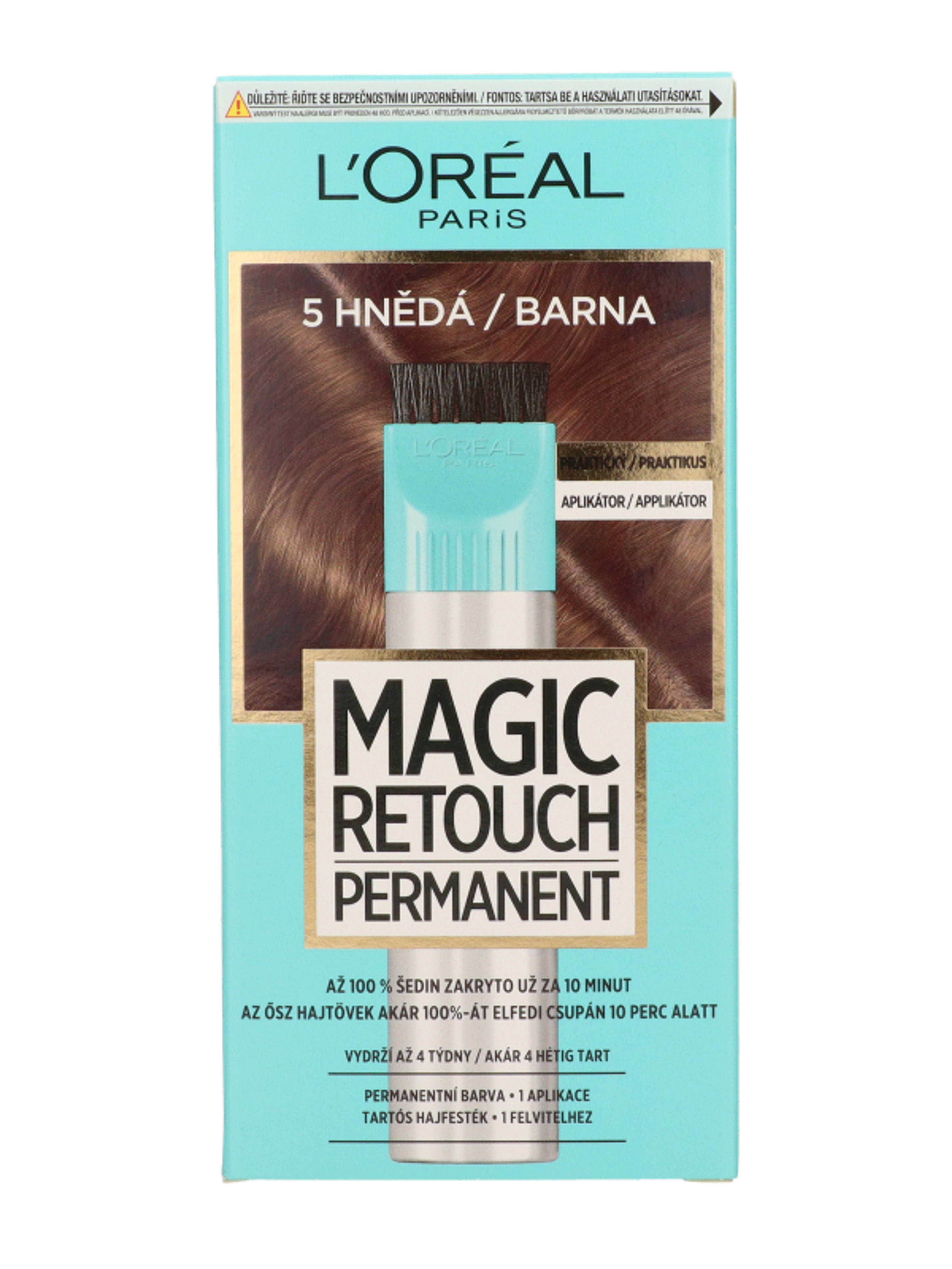L'Oréal Paris Magic Retouch hajtőszínező, 5 brown - 1 db