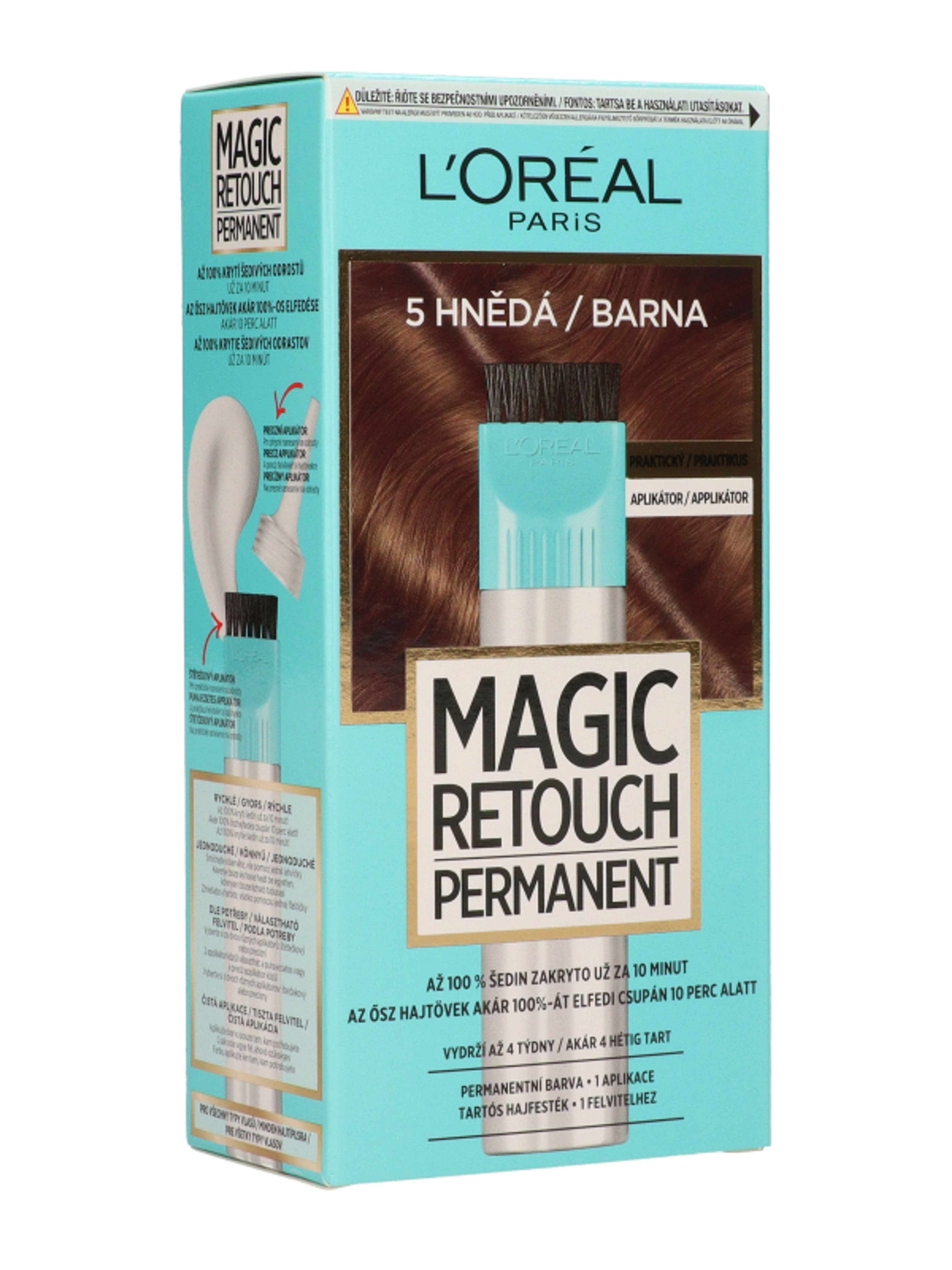 L'Oréal Paris Magic Retouch hajtőszínező, 5 brown - 1 db-5