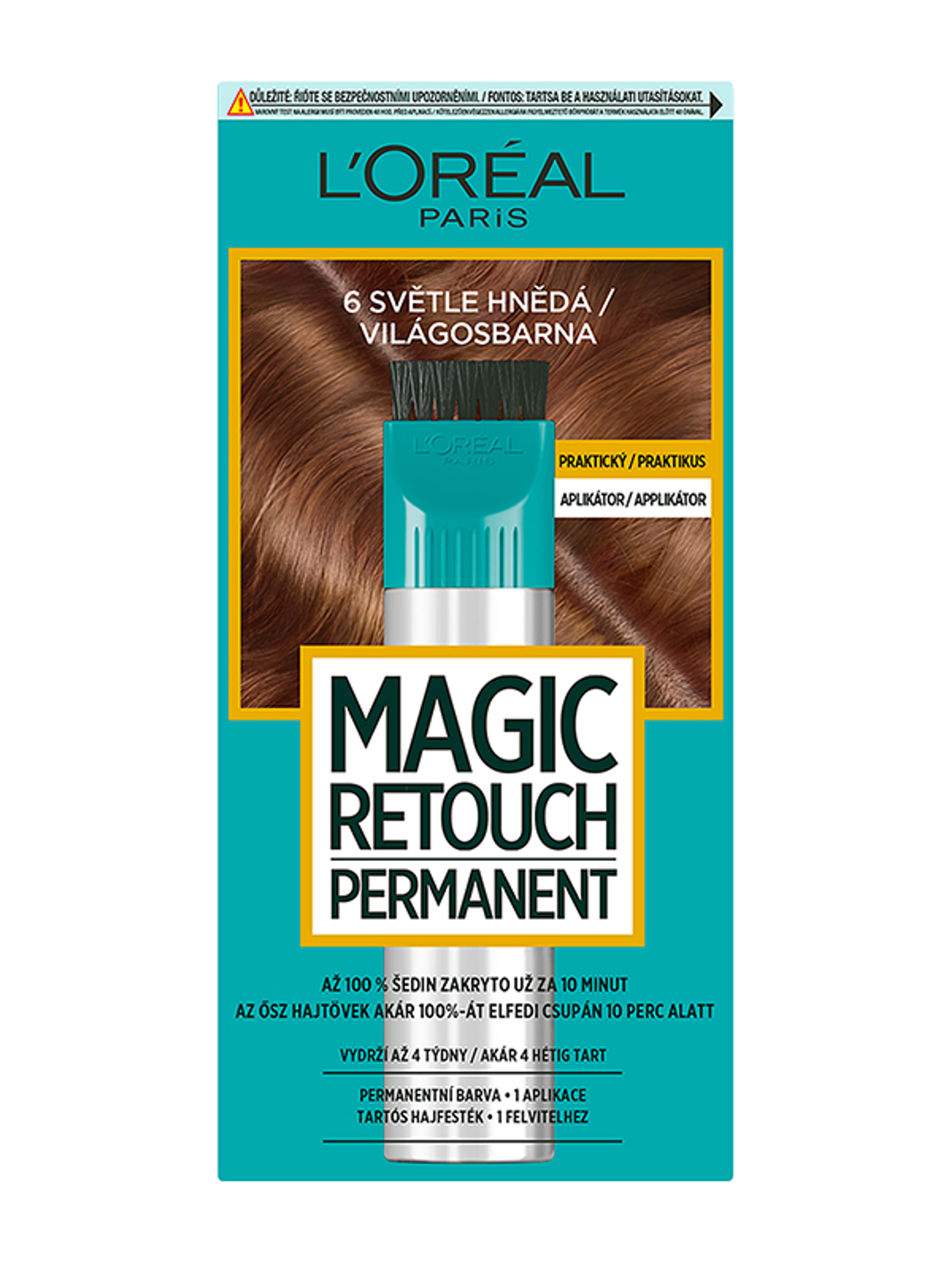 L'Oréal Paris Magic Retouch hajtőszínező, 6 light brown - 1 db-2