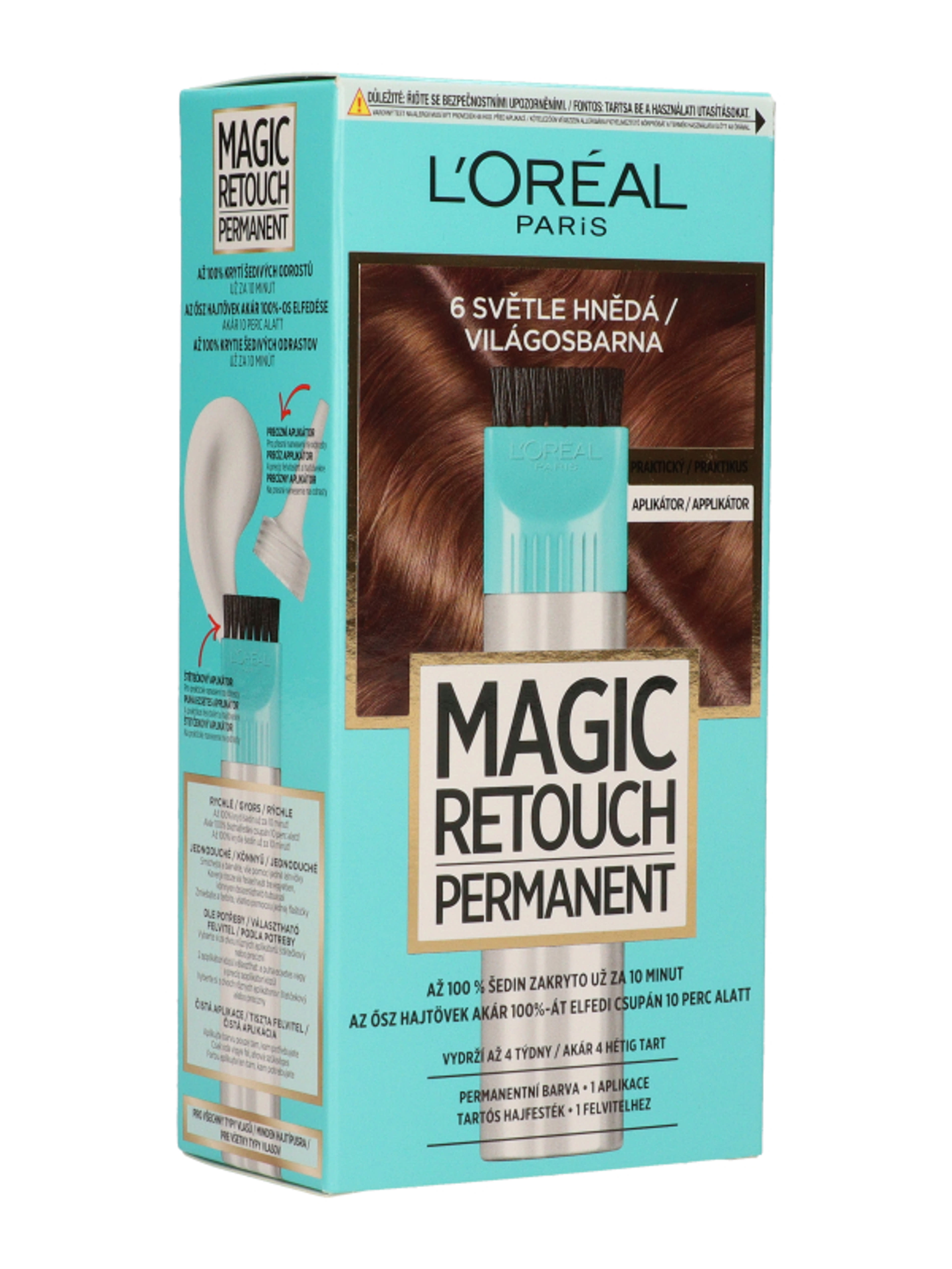 L'Oréal Paris Magic Retouch hajtőszínező, 6 light brown - 1 db-5