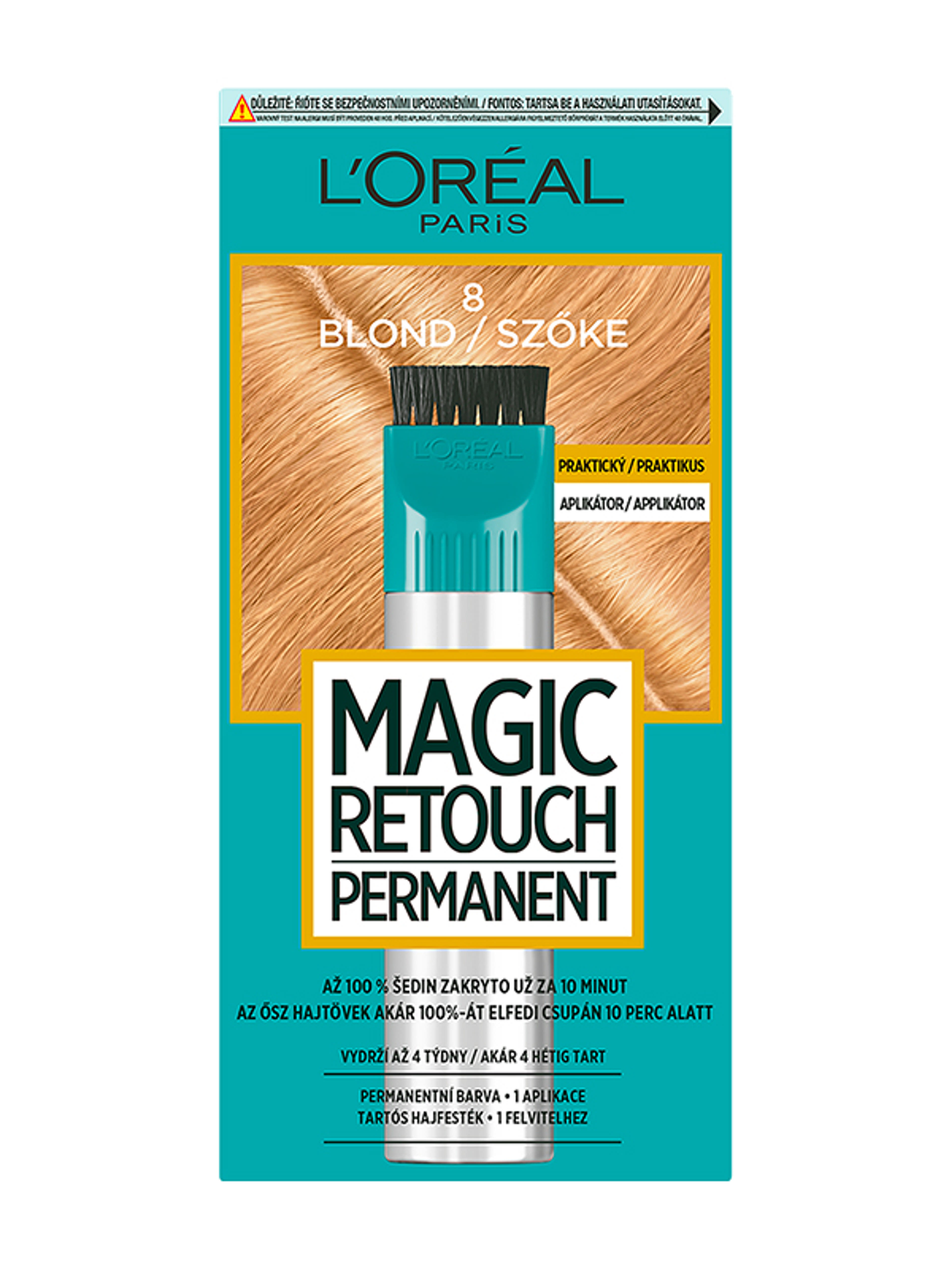 L'Oréal Paris Magic Retouch hajtőszínező, 8 blond - 1 db