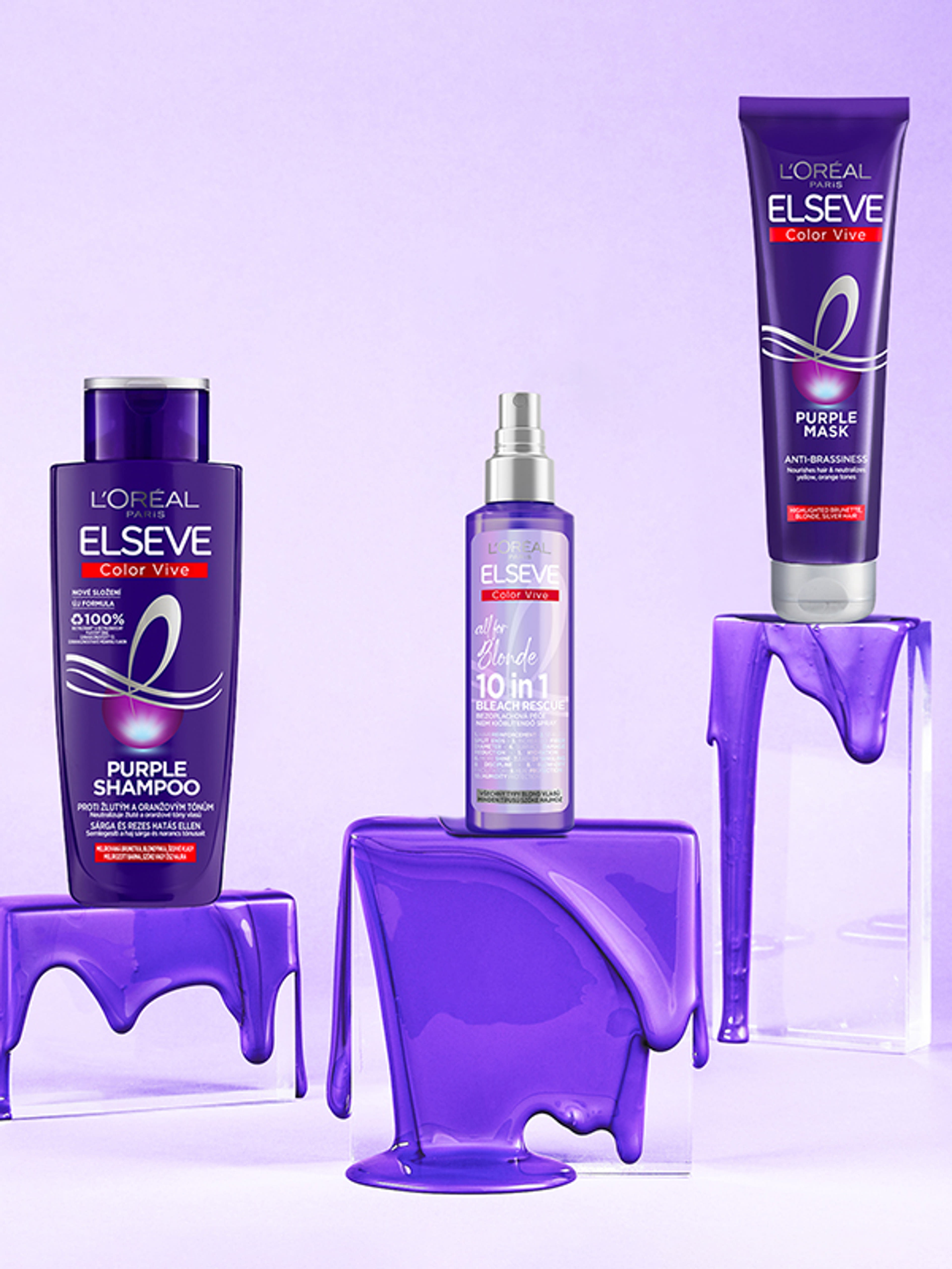 Elseve Color Vive Purple Blond spray - 150 ml-3