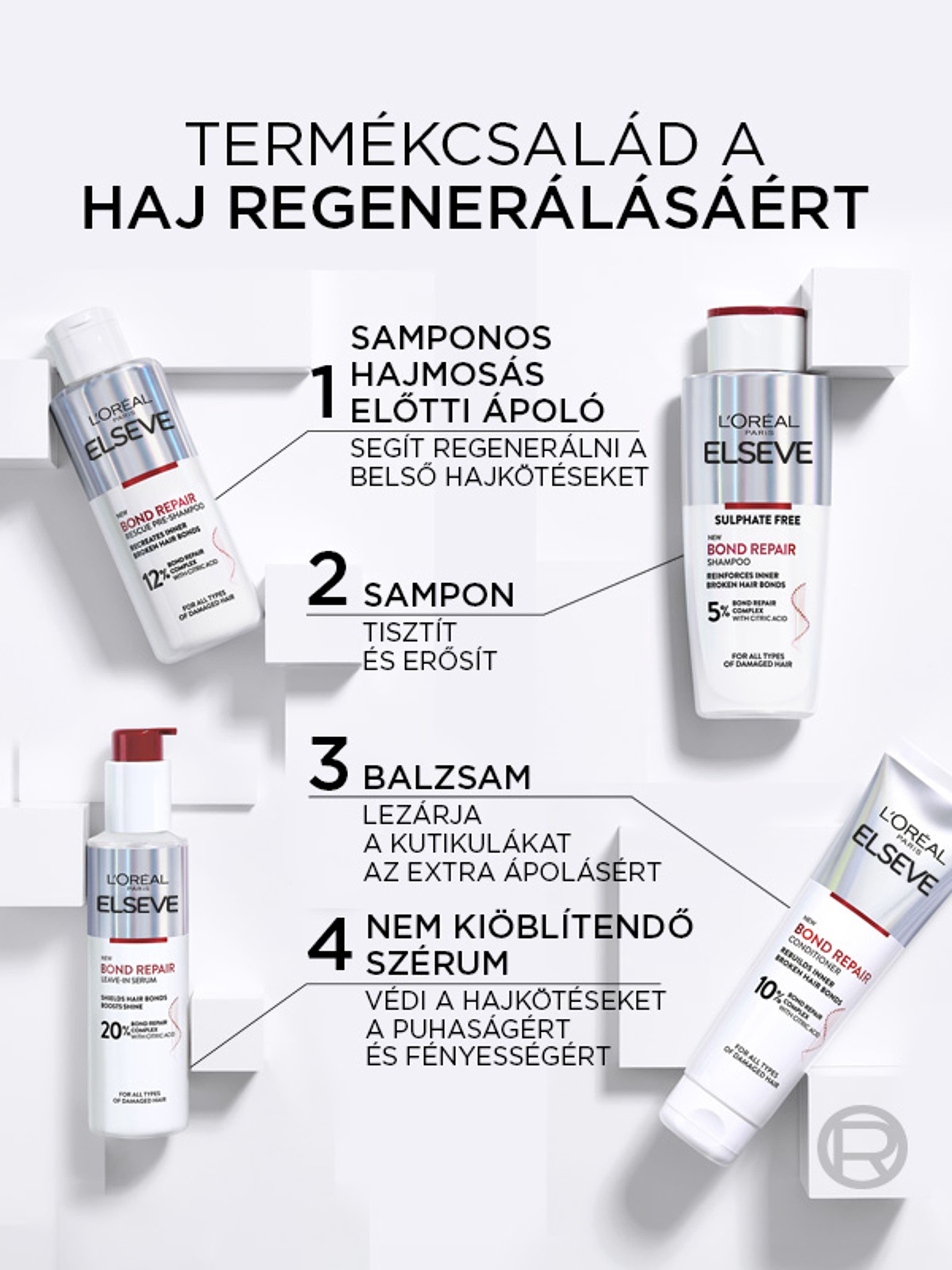 L'Oréal Paris Elseve Bond Repair sampon - 200 ml-7