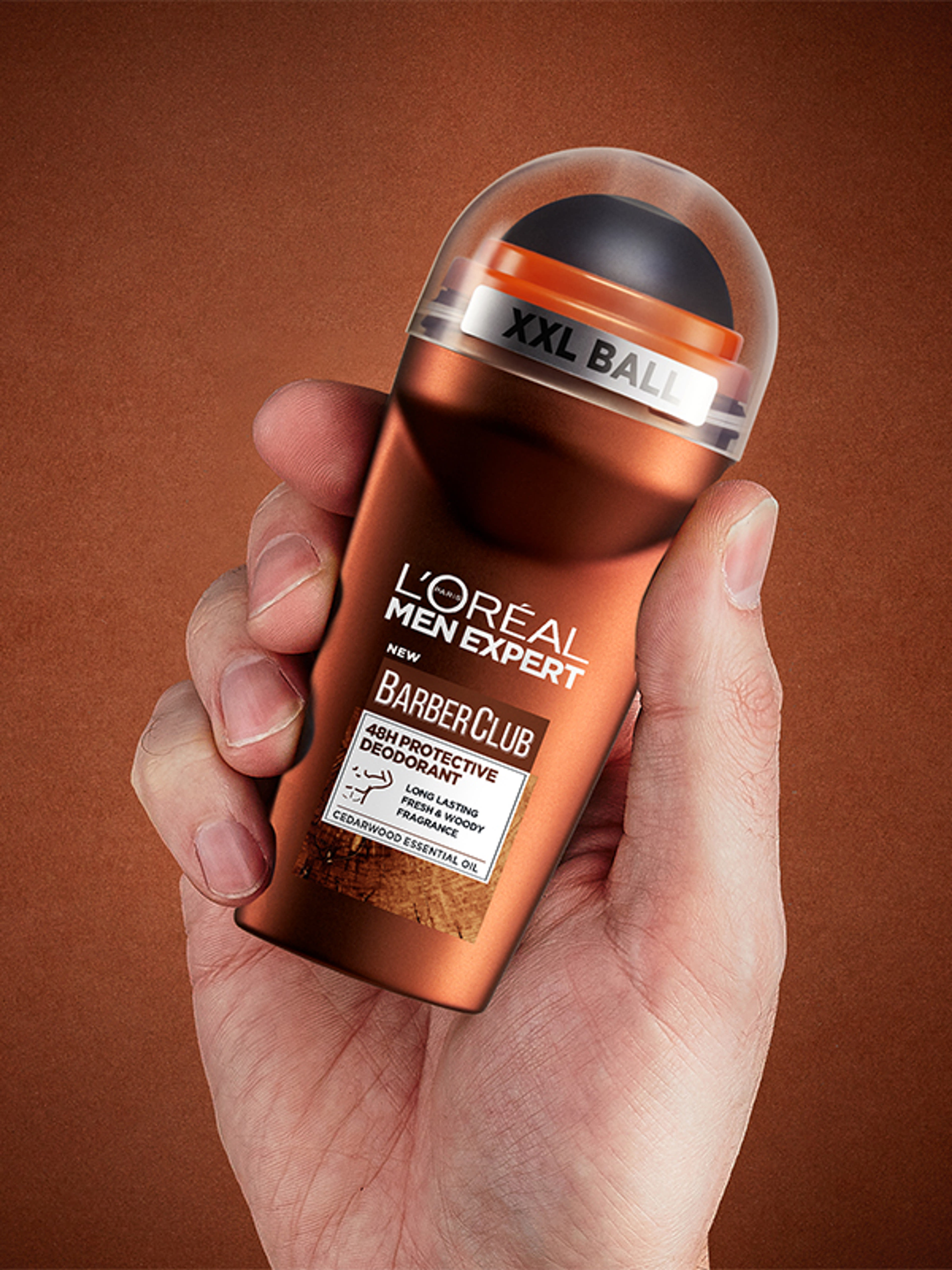 L'Oréal Men Expert Barber Club golyós dezodor - 50 ml-3