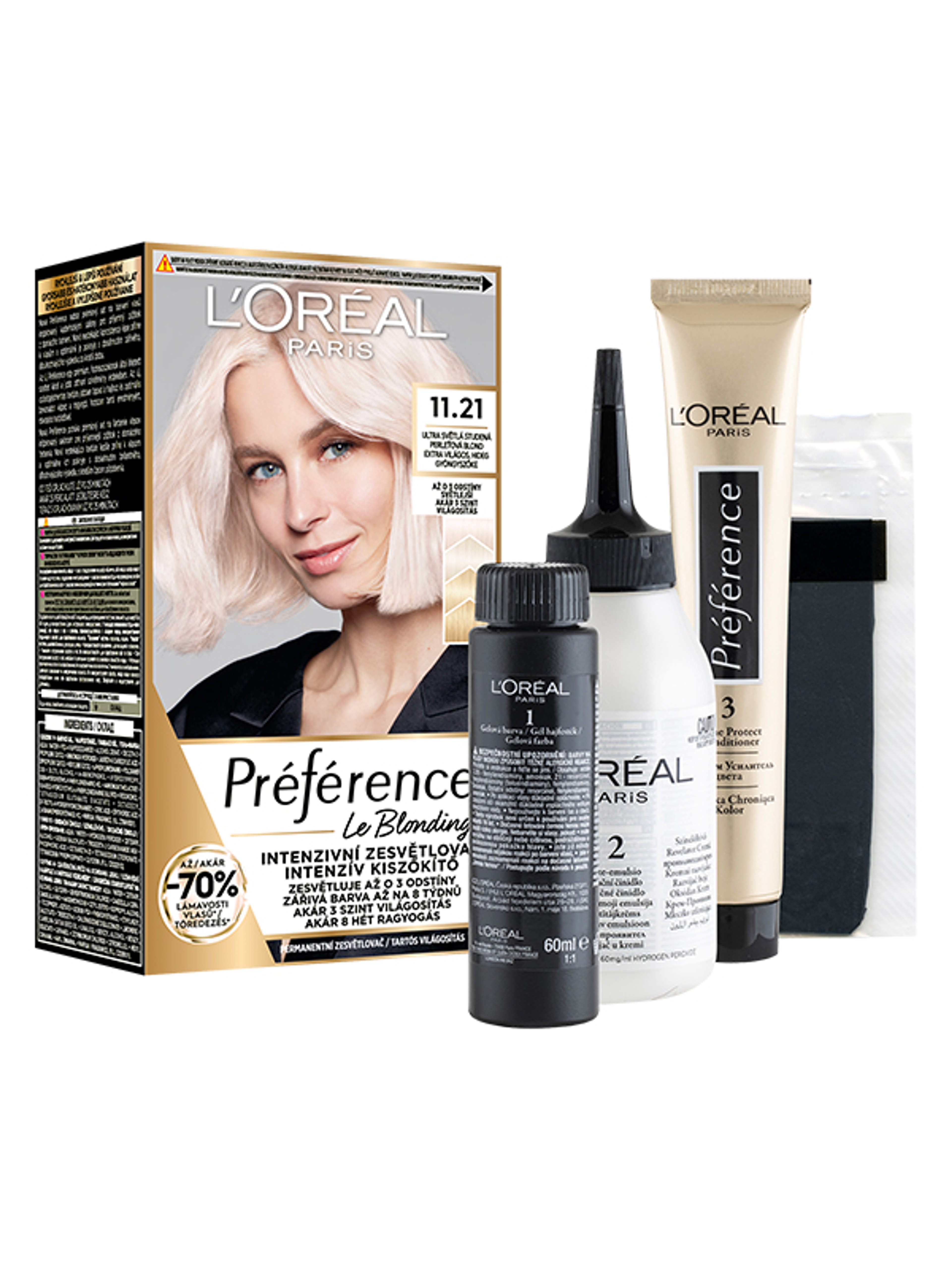 L'Oréal Paris Préférence hajfesték 11.12 Le Blonding - 1 db-3