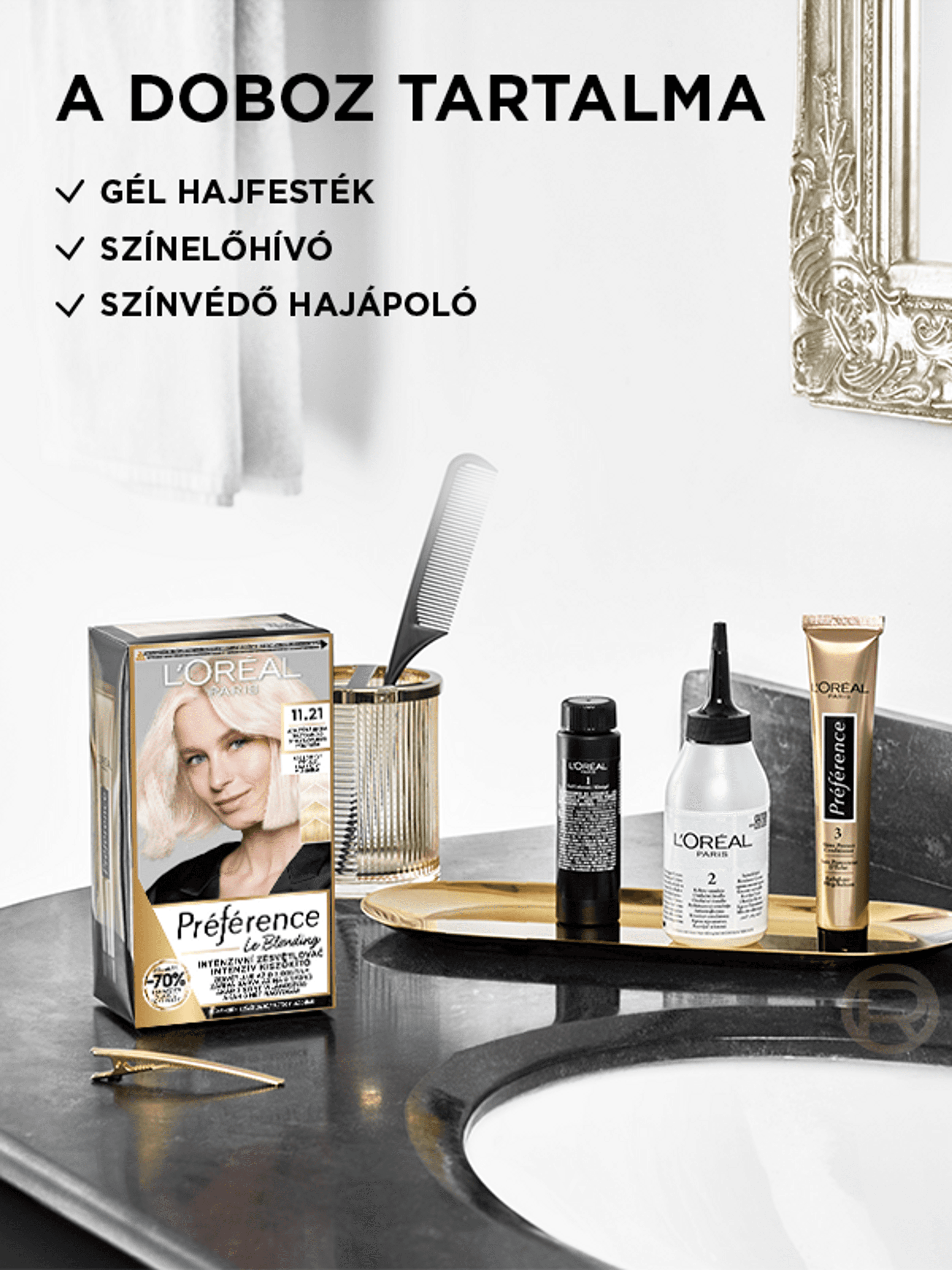 L'Oréal Paris Préférence hajfesték 11.12 Le Blonding - 1 db-4