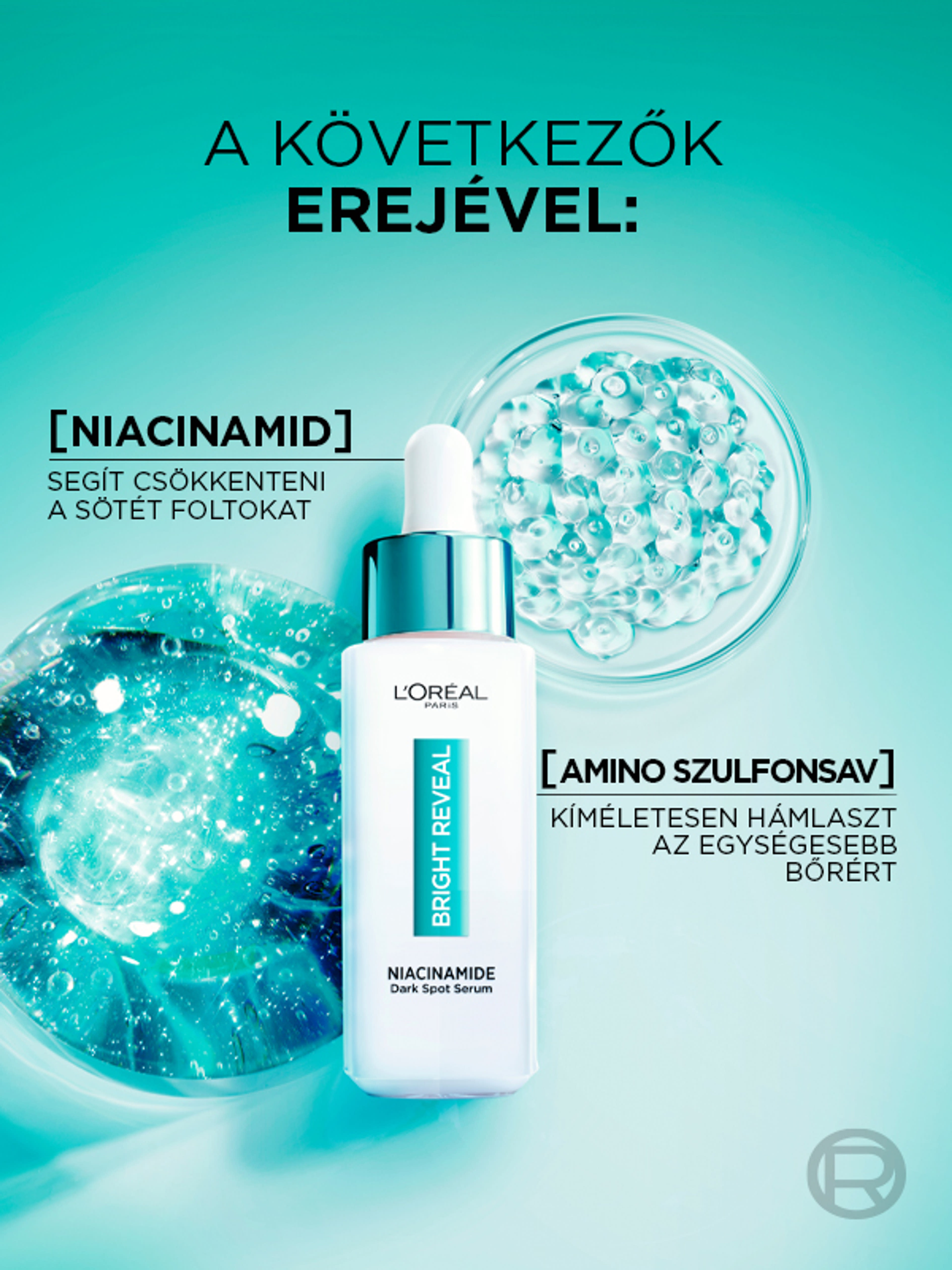 L'Oréal Paris Bright Reveal sötét foltok elleni szérum niacinamiddal - 30 ml-4