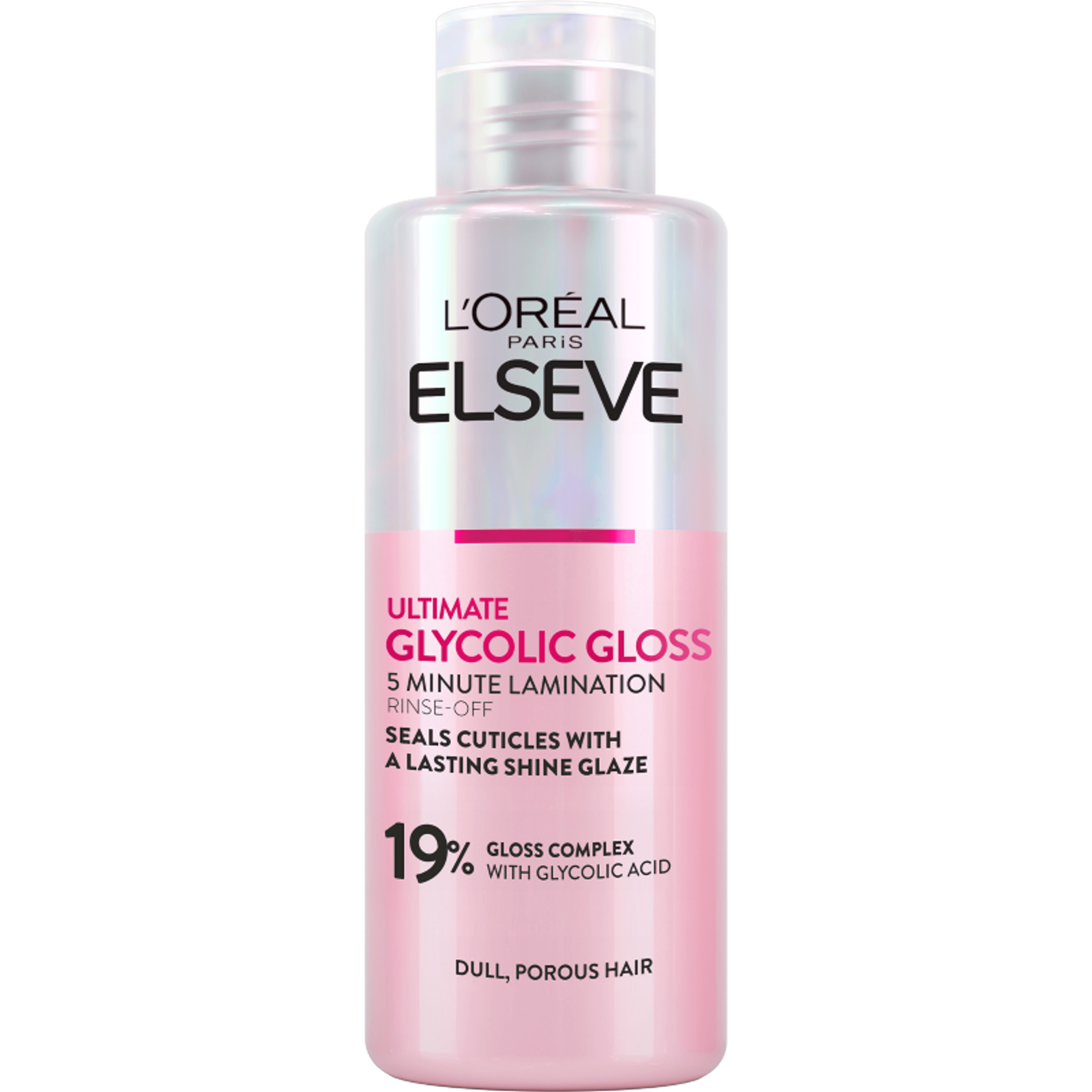 L´Oréal Paris Elseve Glycolic Gloss kiöblítendő hajápoló glikolsavval - 200 ml
