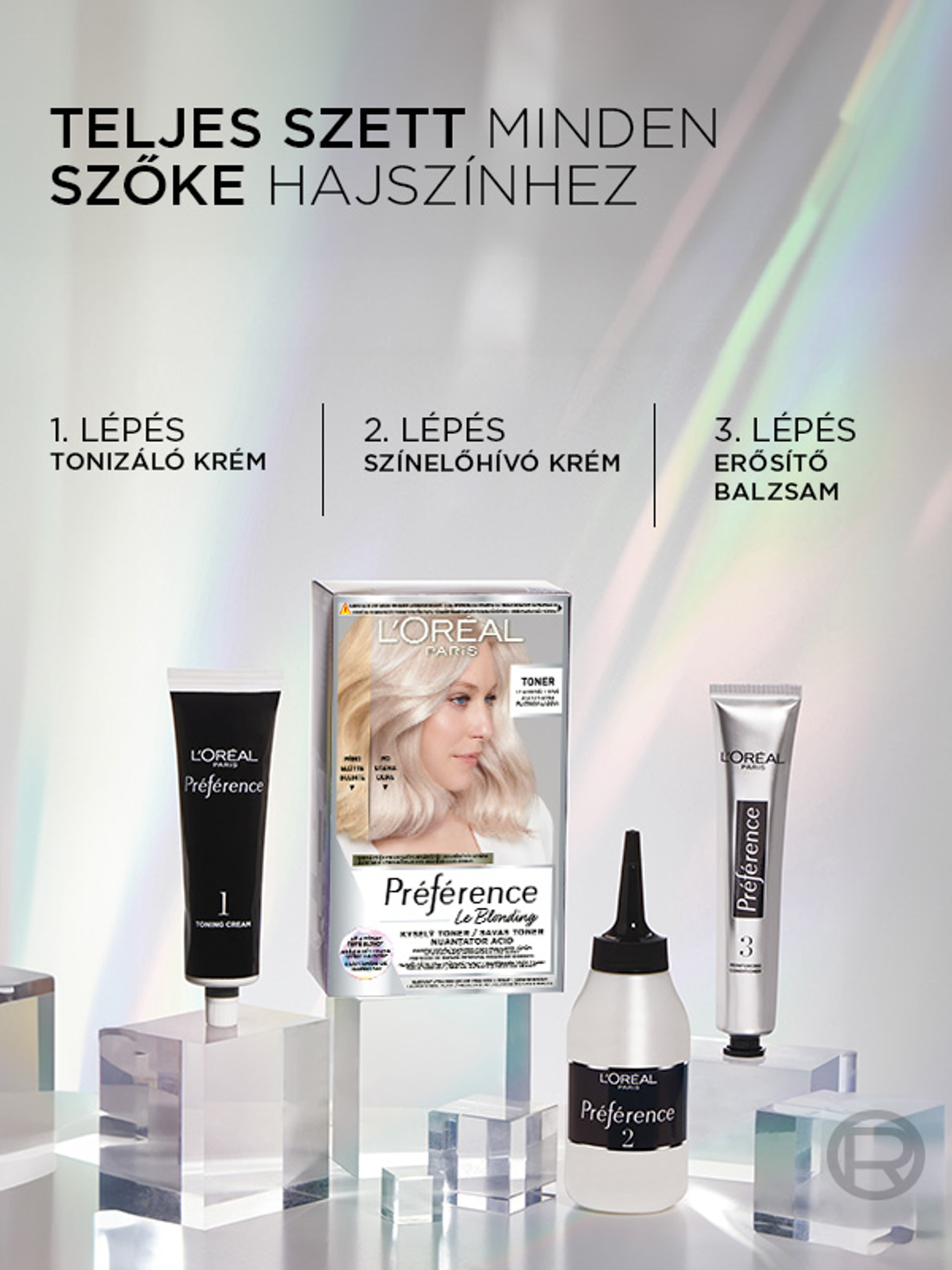 L'Oréal Paris Préférence toner /02 Pearly Boost - 1 db-3