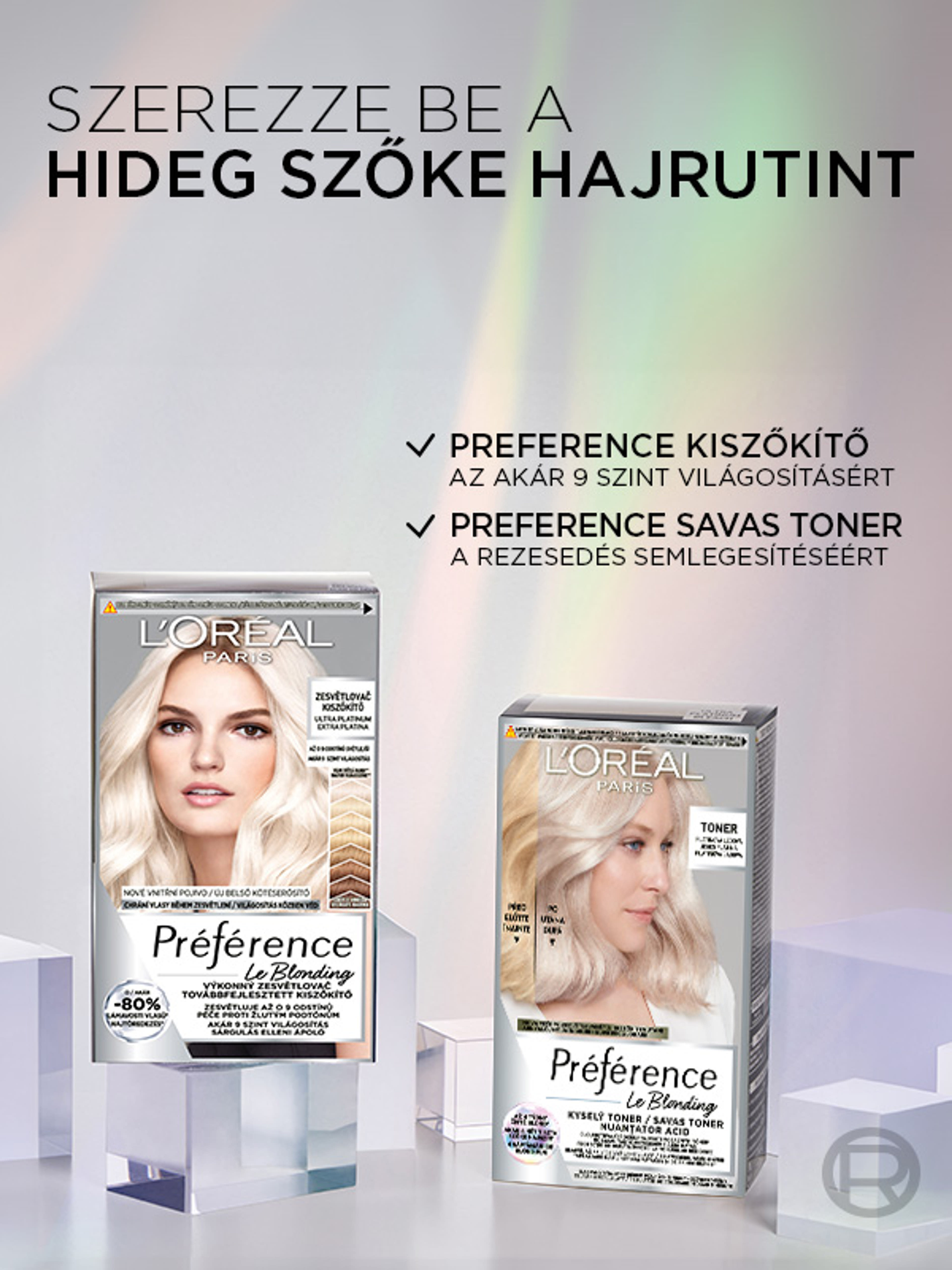 L'Oréal Paris Préférence toner /02 Pearly Boost - 1 db-9