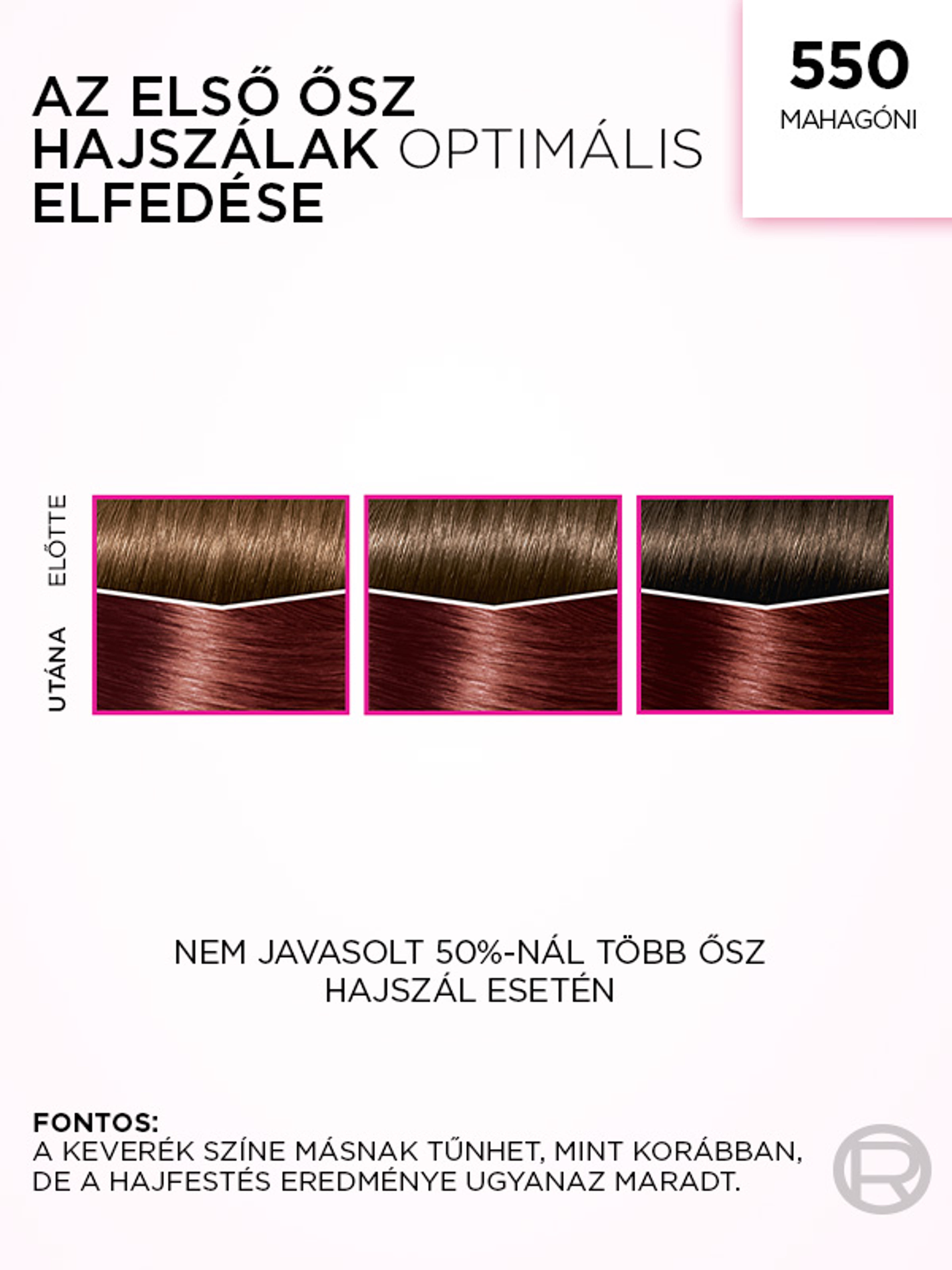 L'Oréal Paris Casting Creme Gloss hajfesték /550 Mahagoni - 180 ml-7