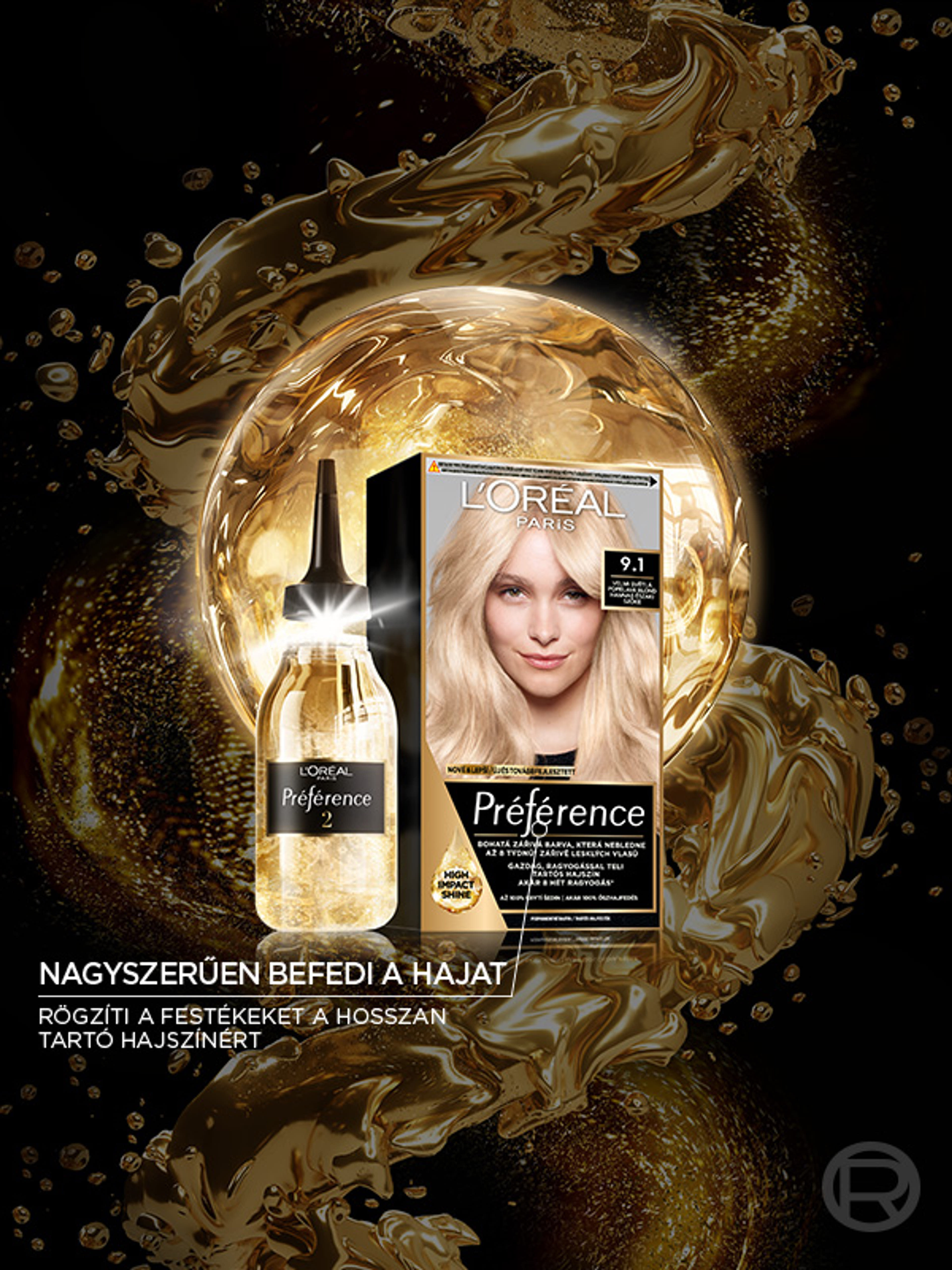 L'Oréal Paris Préférence tartós hajfesték /6.0 sötét szőke - 174 ml-2