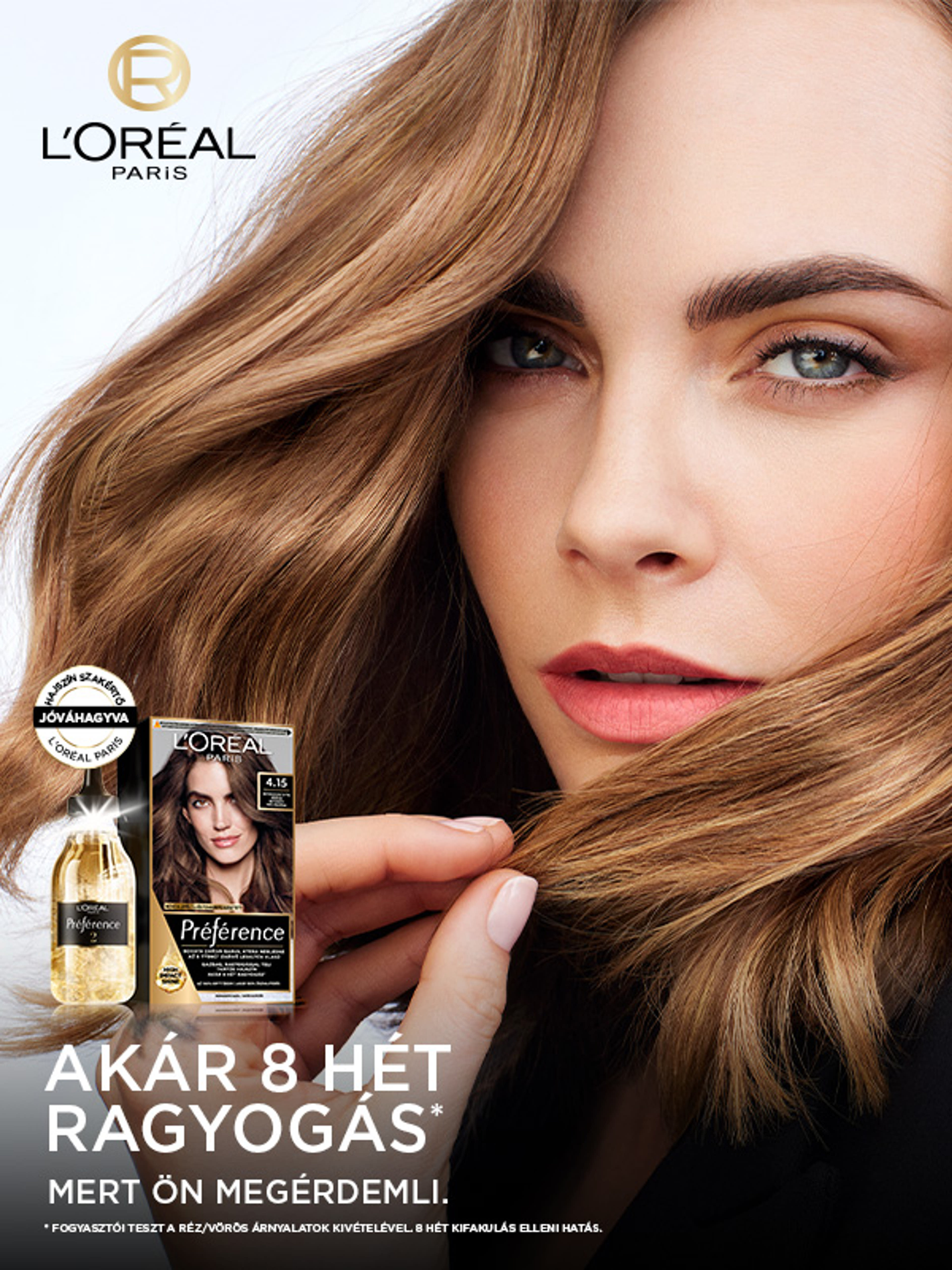 L'Oréal Paris Préférence tartós hajfesték /6.0 sötét szőke - 174 ml-3