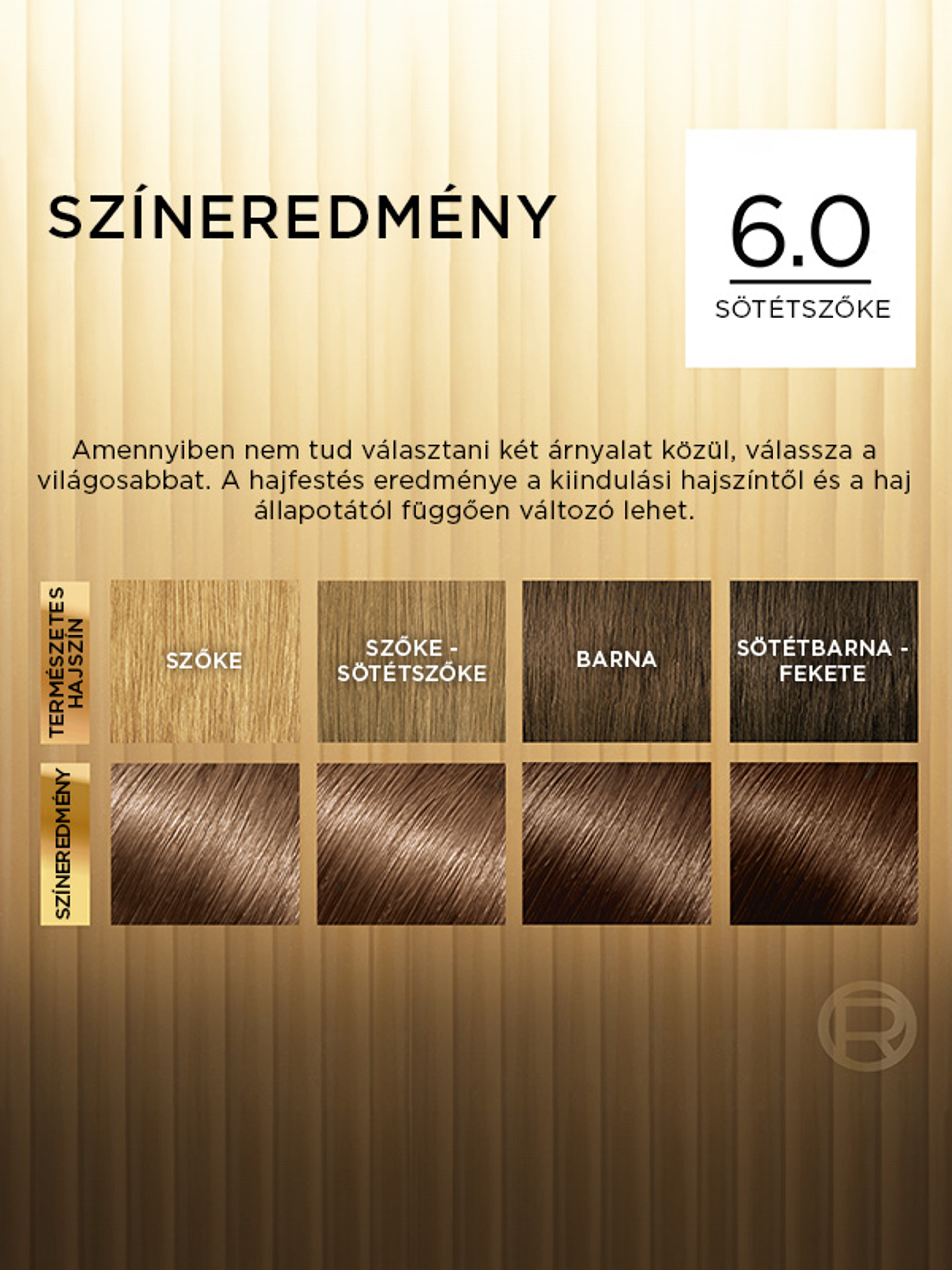L'Oréal Paris Préférence tartós hajfesték /6.0 sötét szőke - 174 ml-5