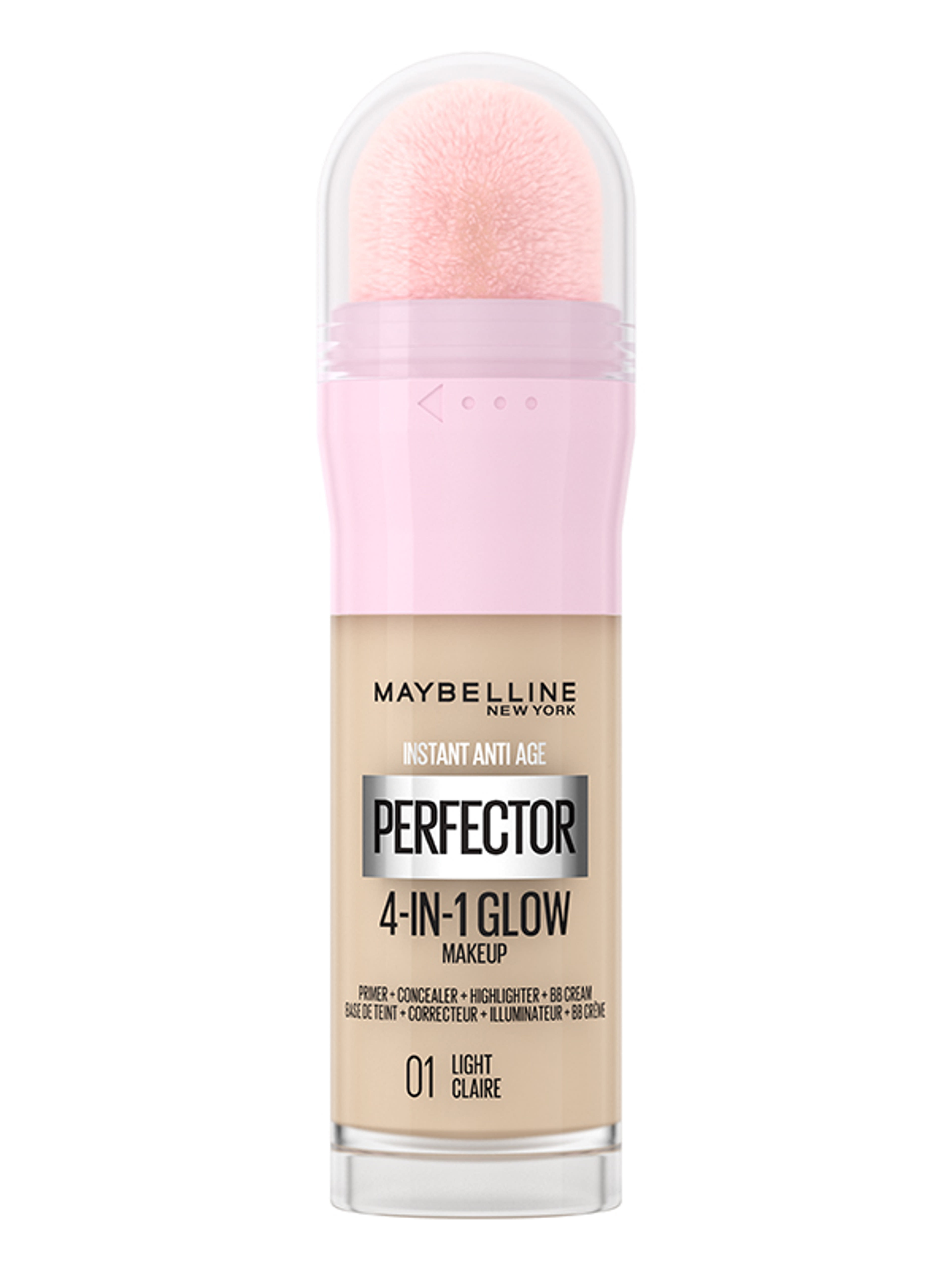 Maybelline Instant Perfector Glow alapozó /01 Light Claire - 1 db