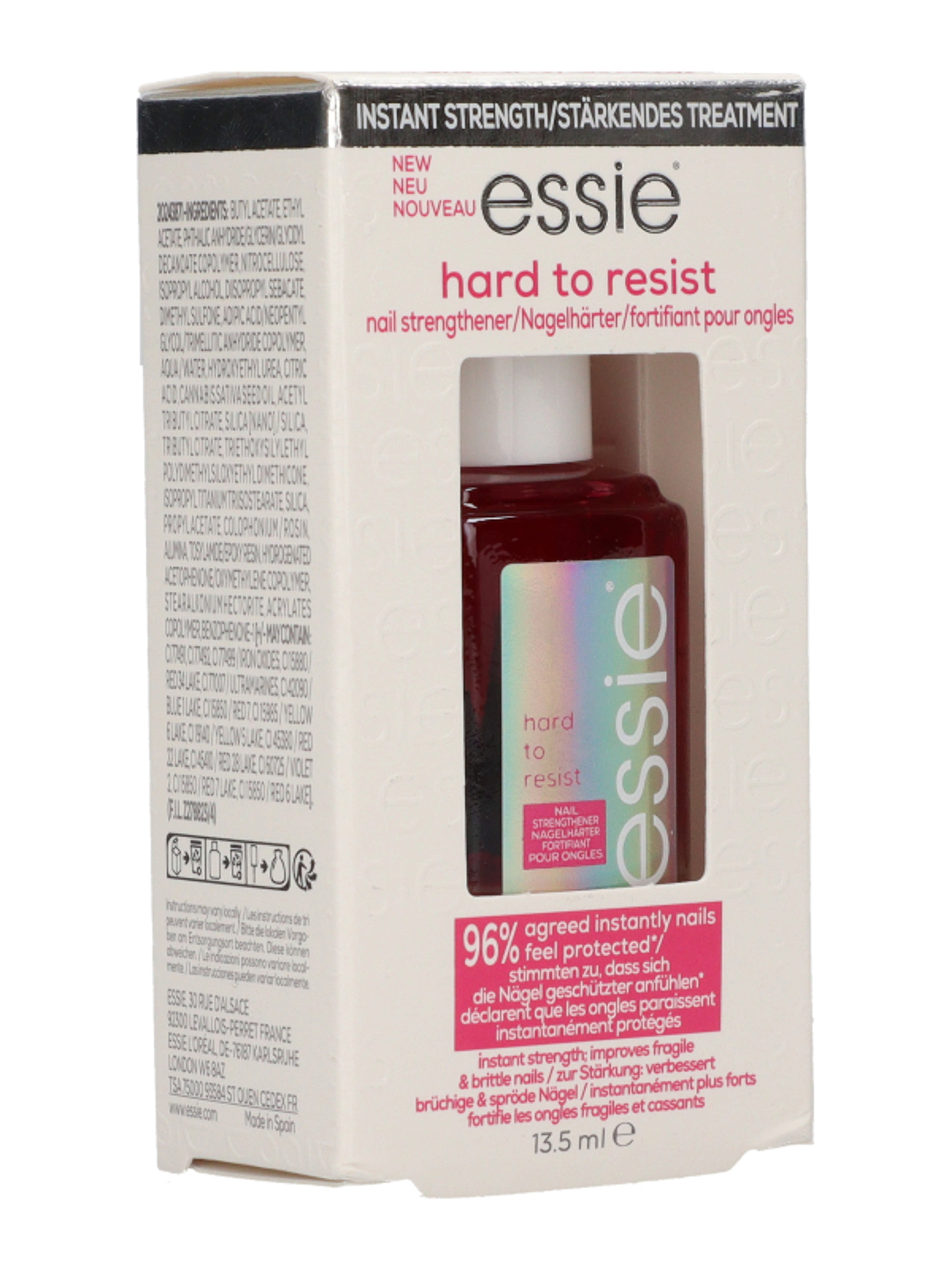 Essie Hard To Resist Pink körömerősítő - 1 db-4