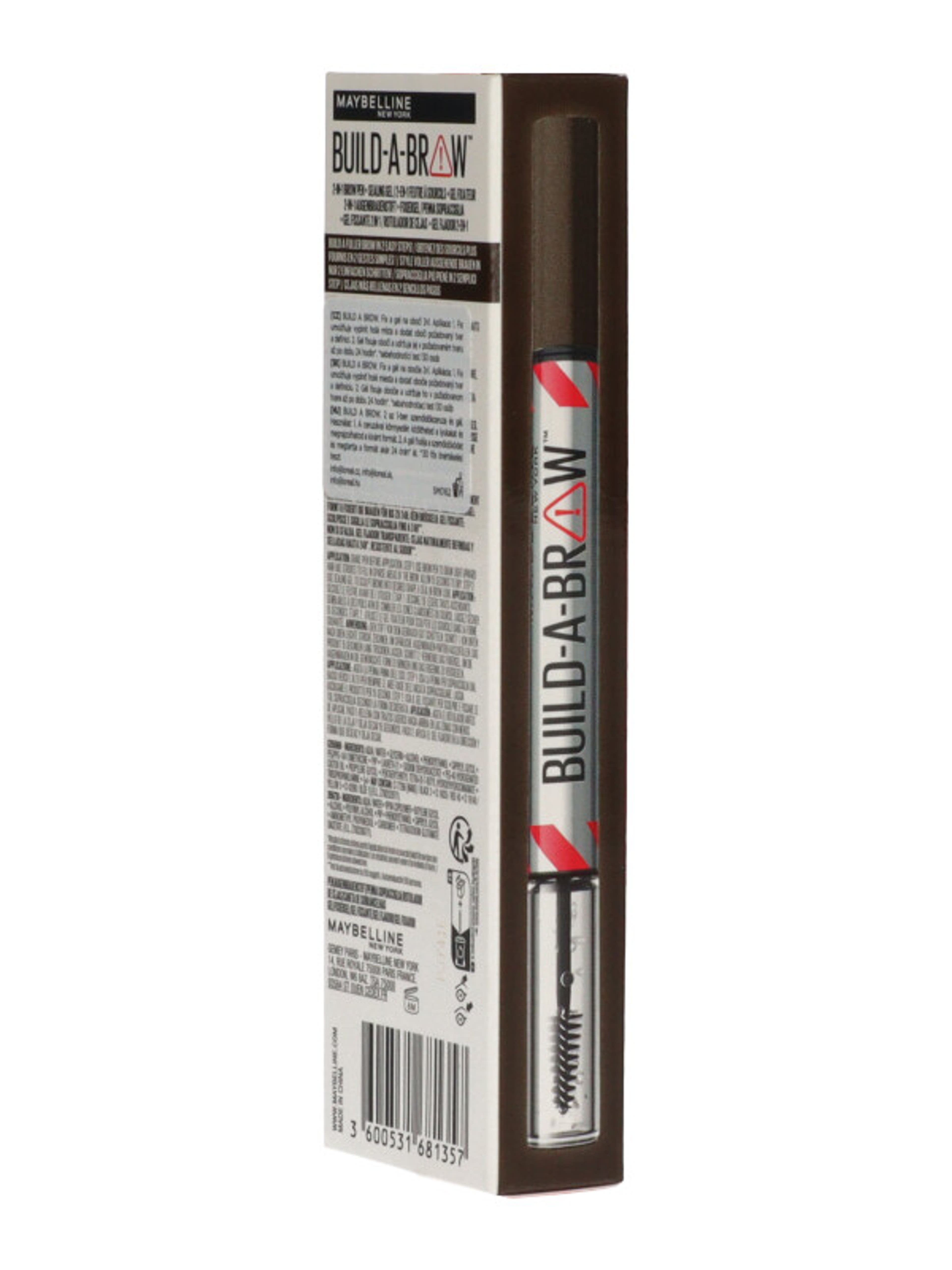 Maybelline Build A Brow szemöldökgél /262 Black - 1 db-2