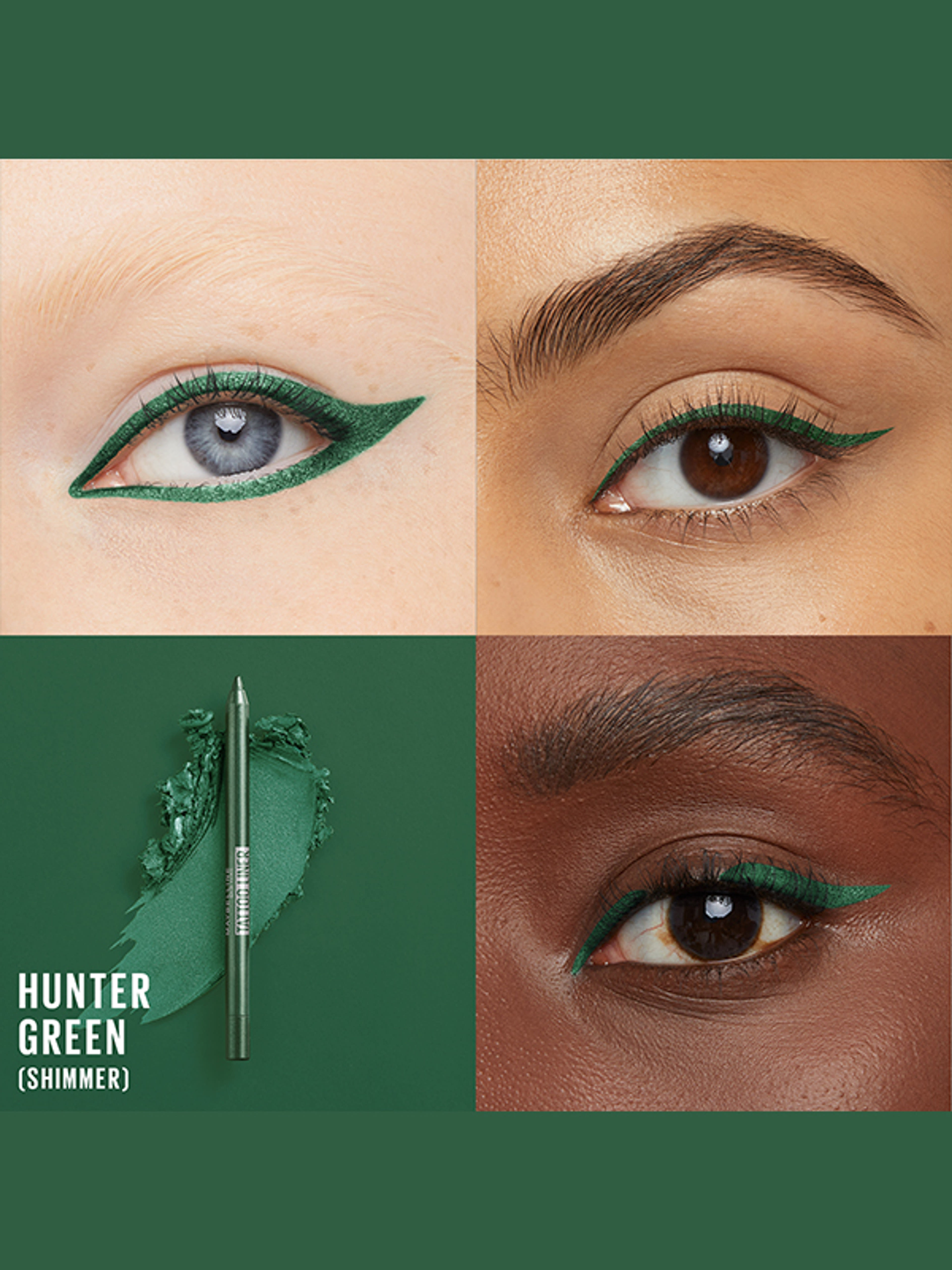 Maybelline Tatto Liner gél állagú szemceruza /Hunter Green - 1 db-3