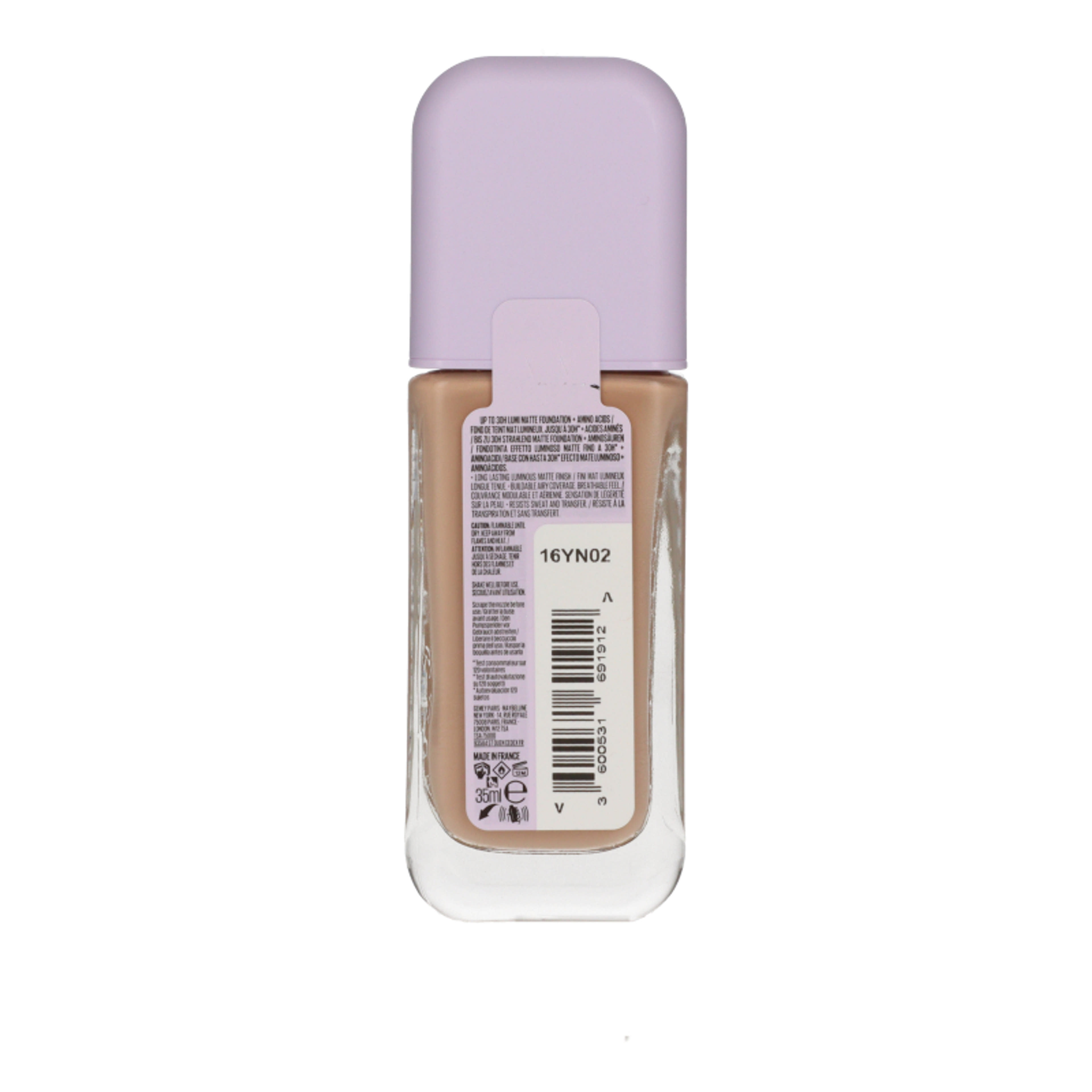 Maybelline SuperStay Lumi Matt alapozó /119 - 1 db-2