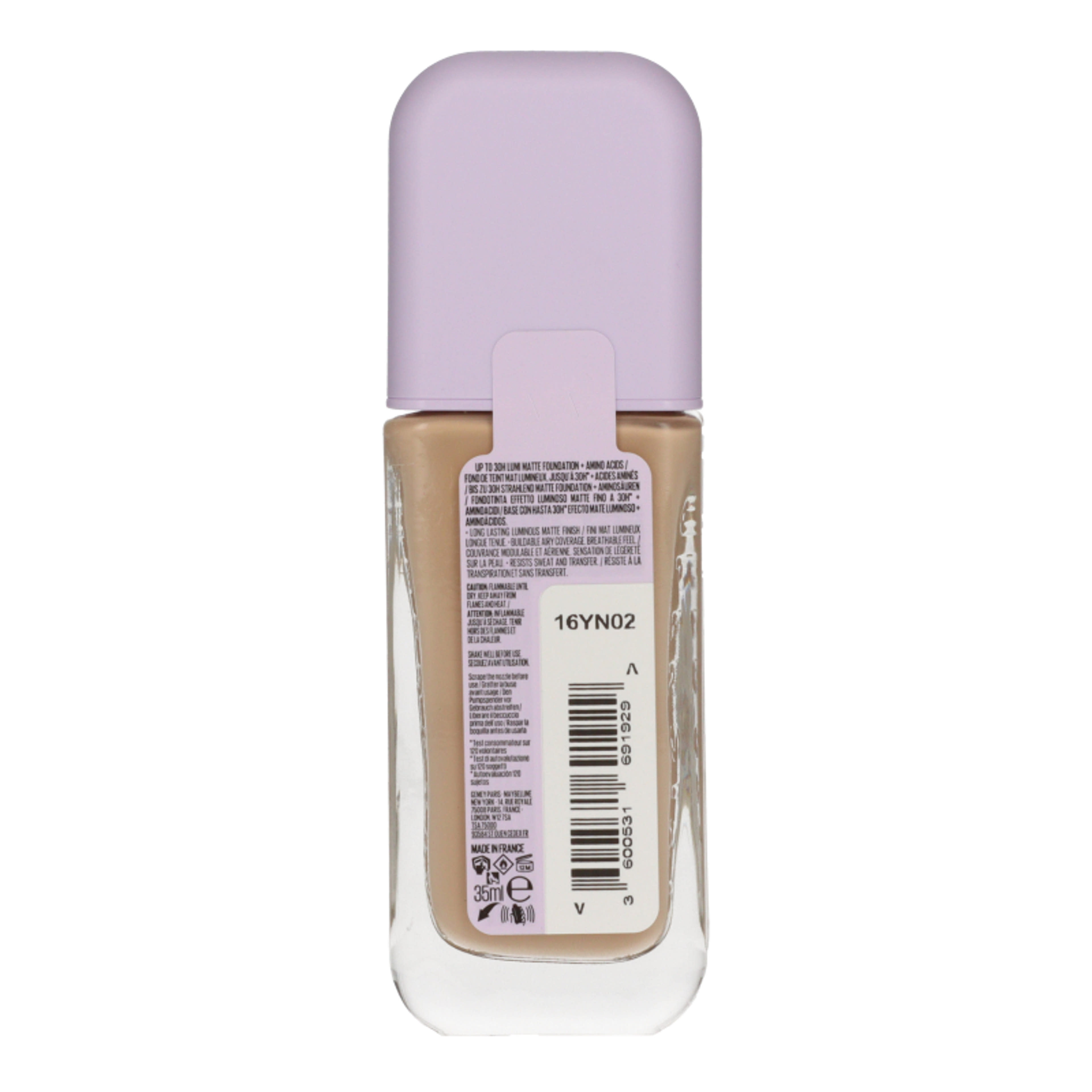 Maybelline SuperStay Lumi Matt alapozó /118 - 1 db-2