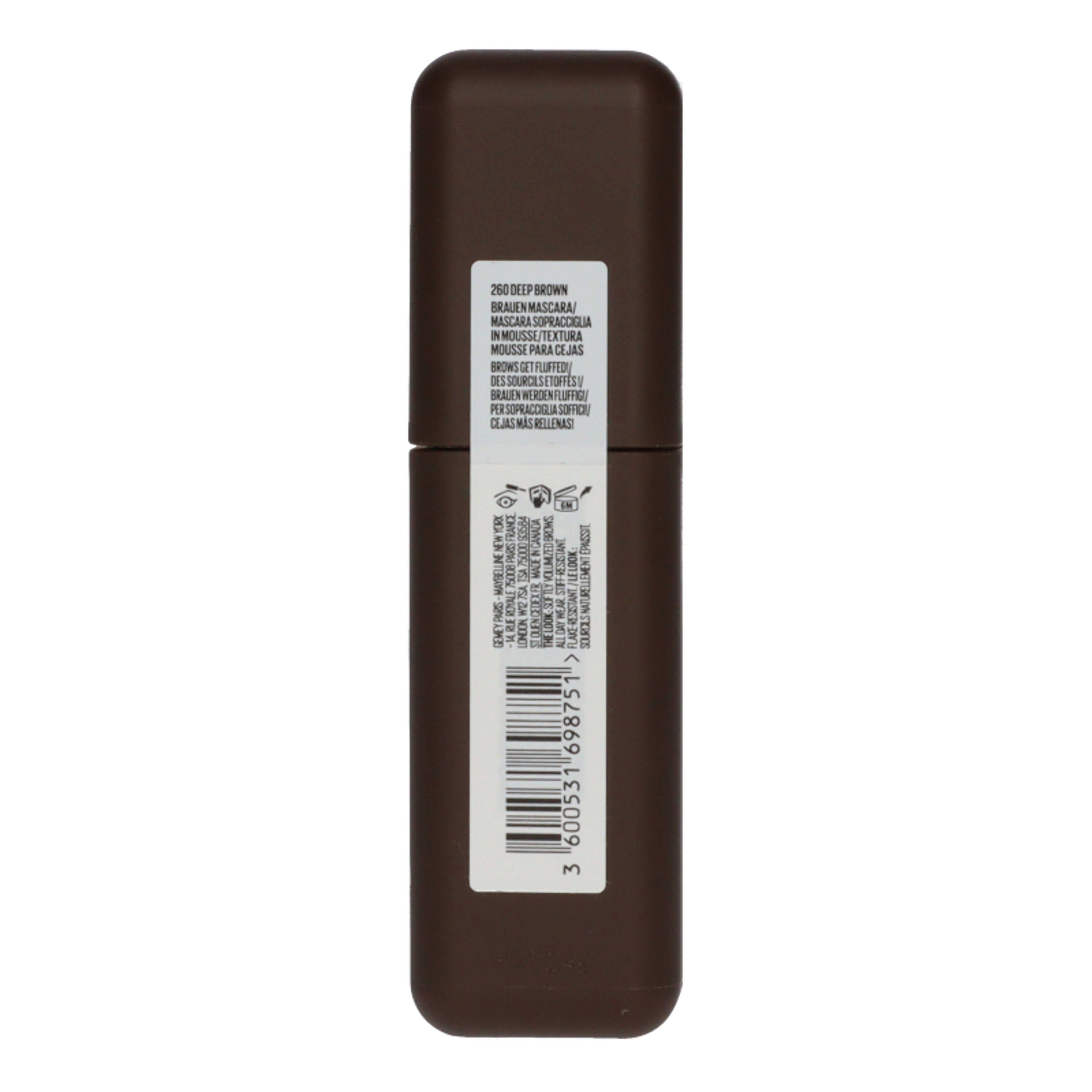 Maybelline Superfluff szemöldökhab /260 Dark Brown - 1 db-2