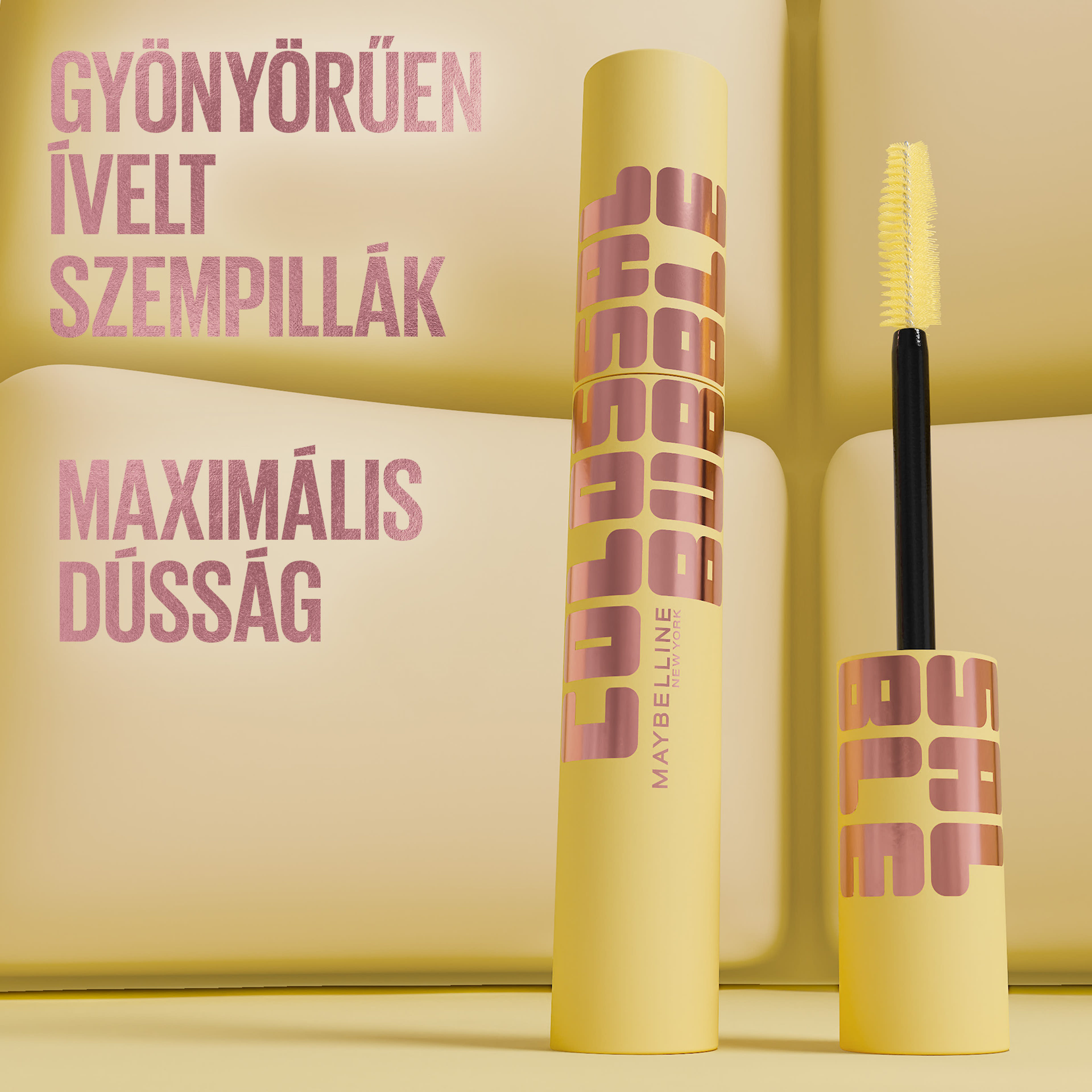 Maybelline Colossal Bubble vízálló szempillaspirál /fekete - 1 db-6
