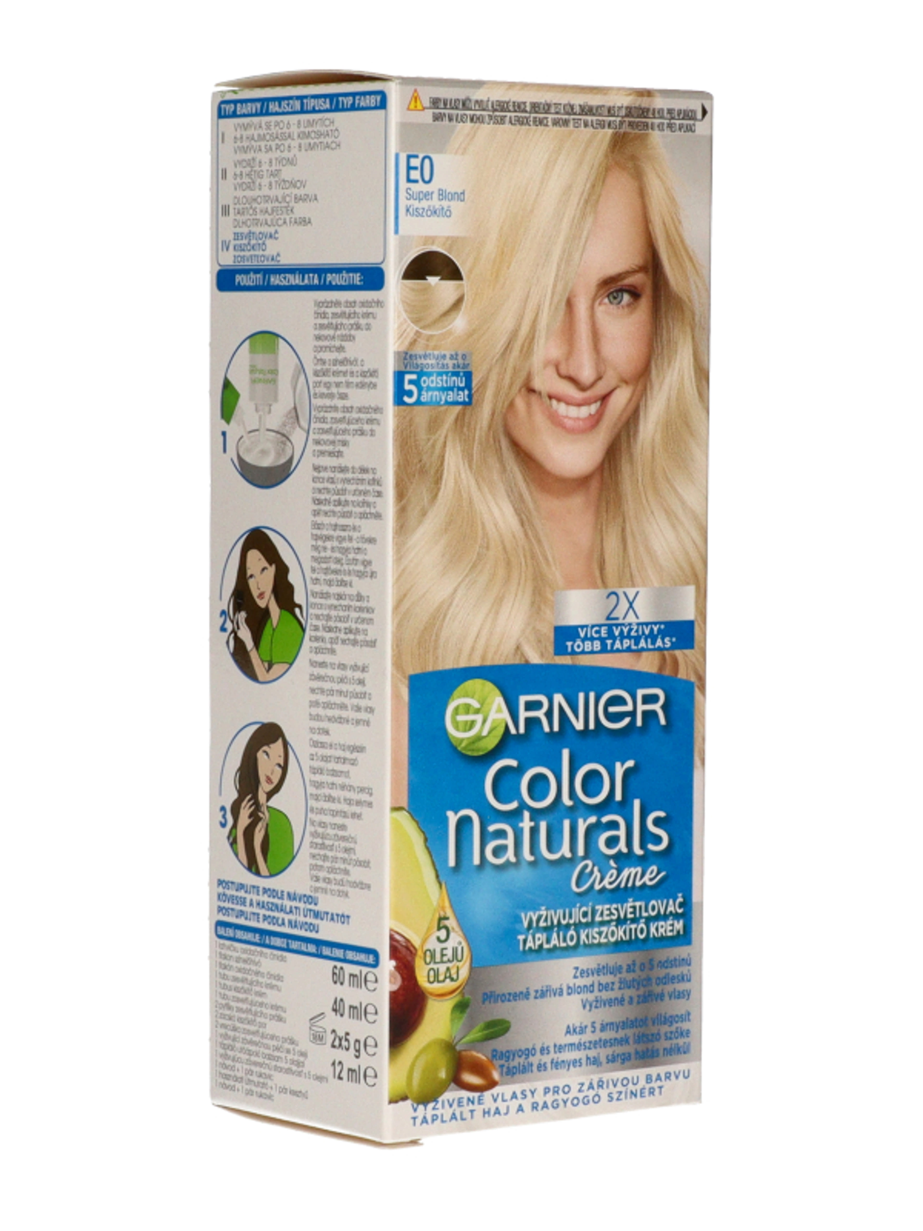 Garnier Color Naturals Hajfesték E0 kiszokíto - 1 db-4