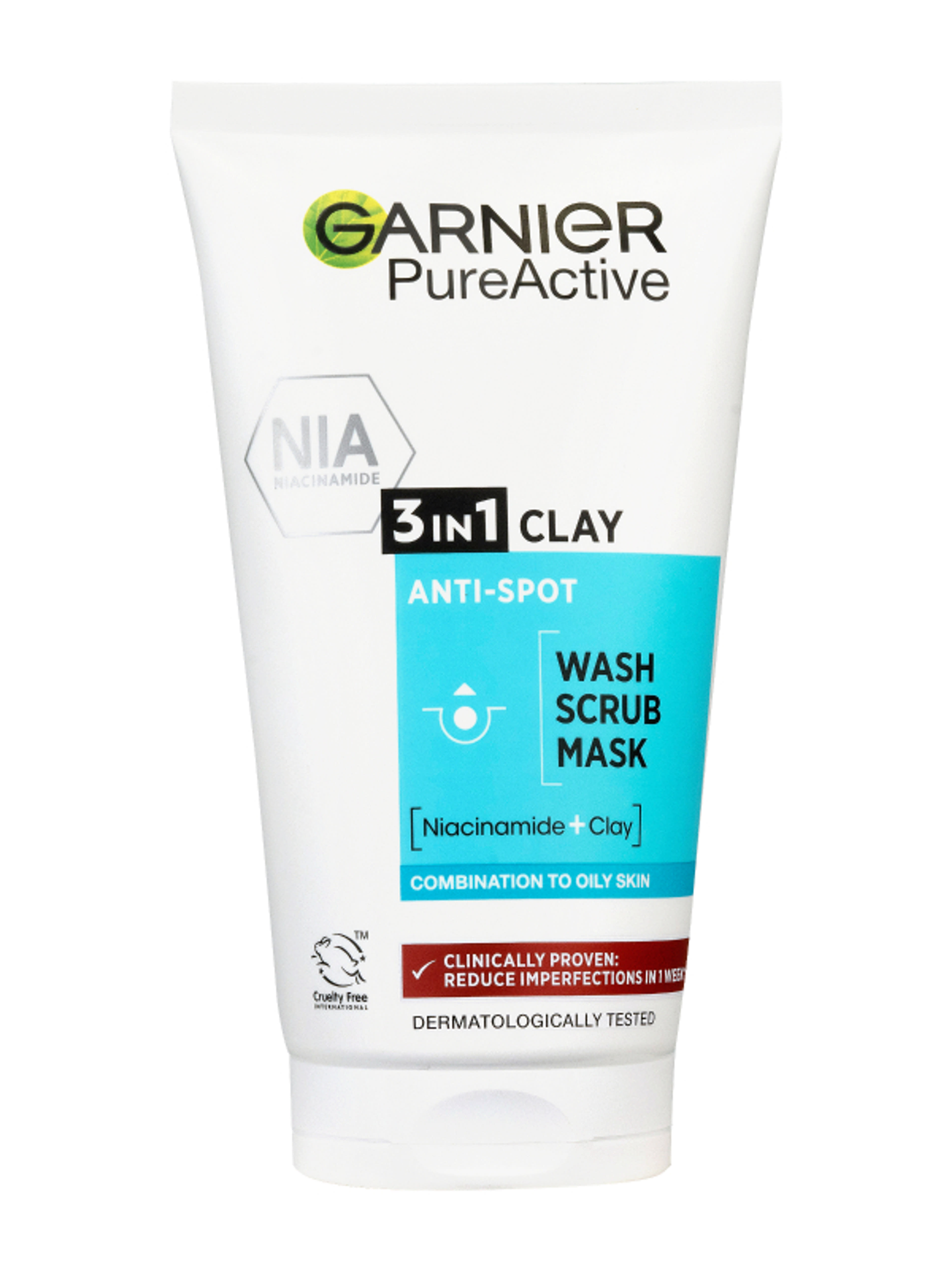 Garnier Skin Naturals Pure 3in1 arctisztító gél - 150 ml