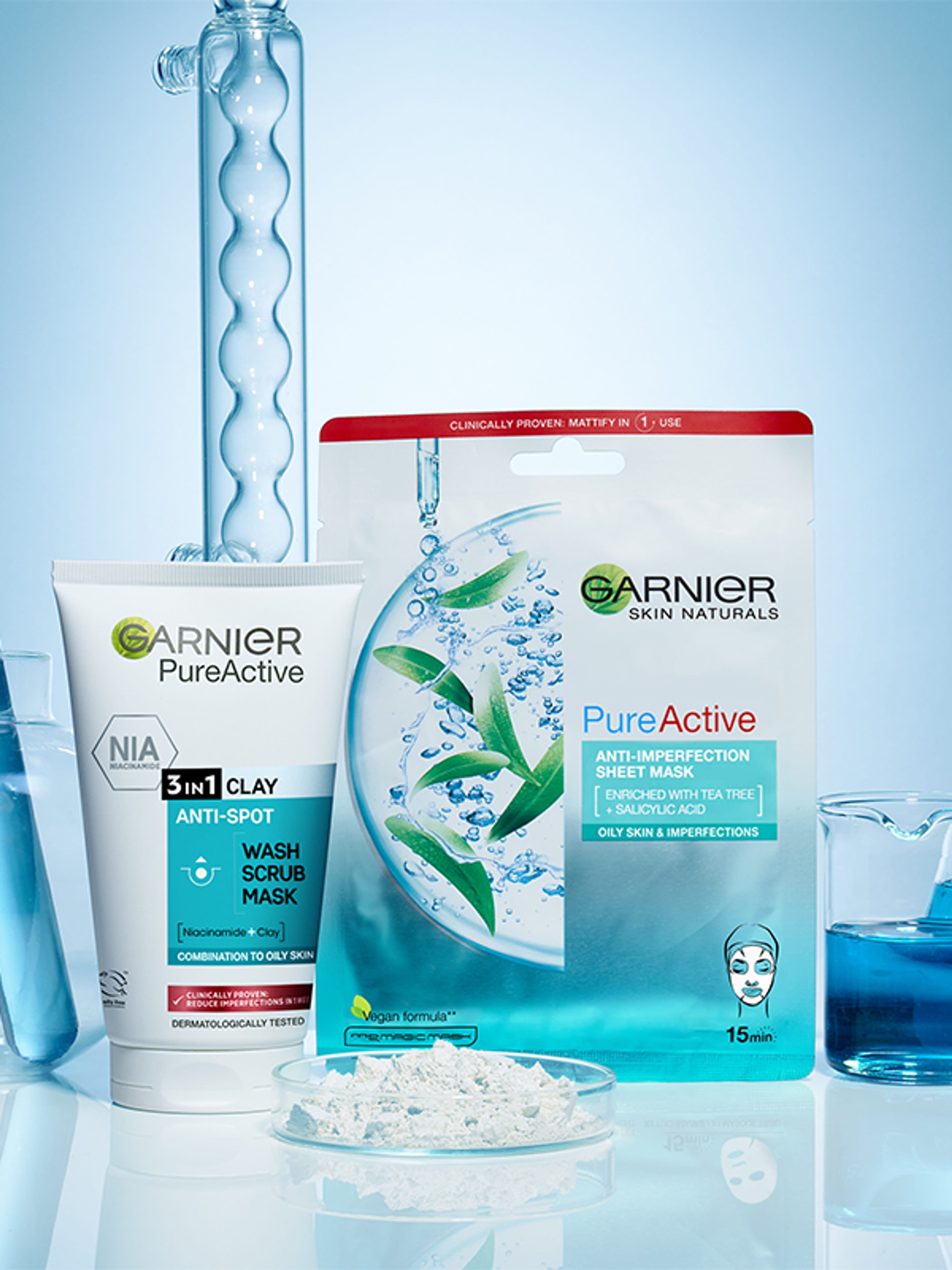 Garnier Skin Naturals Pure 3in1 arctisztító gél - 150 ml-5