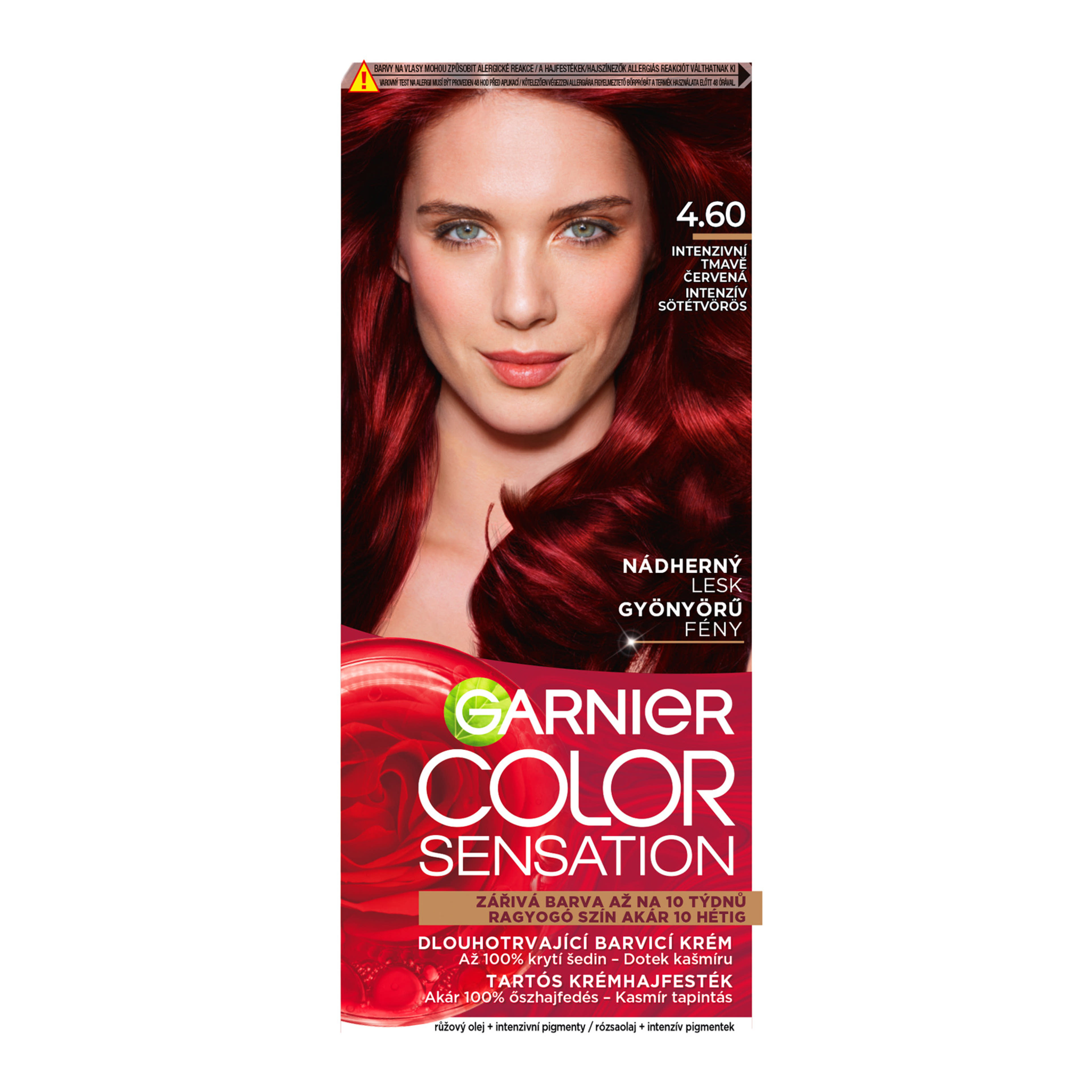 Garnier Color Sensation 4,6 Intenzív Sötét Vörös - 1 db-2