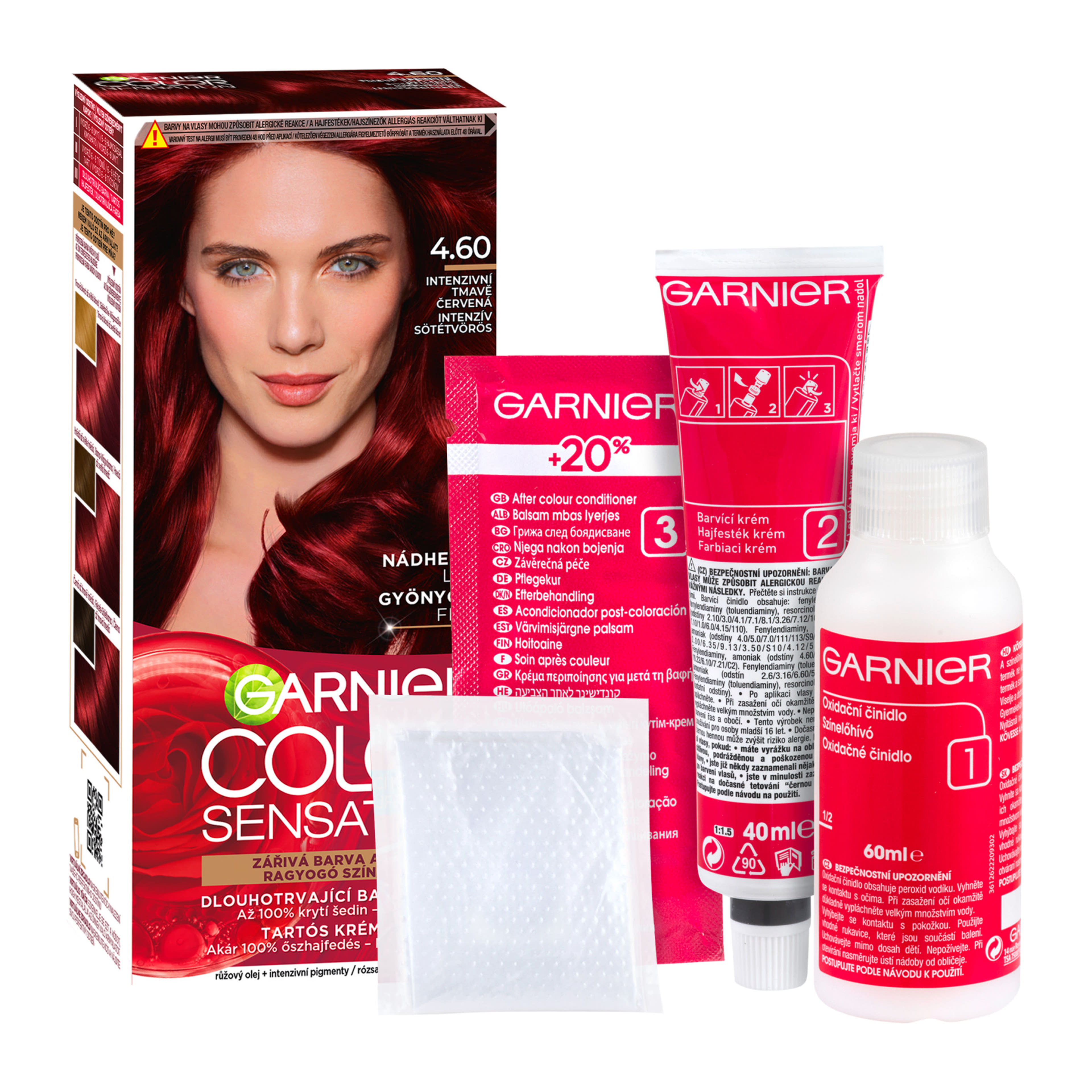 Garnier Color Sensation 4,6 Intenzív Sötét Vörös - 1 db-3