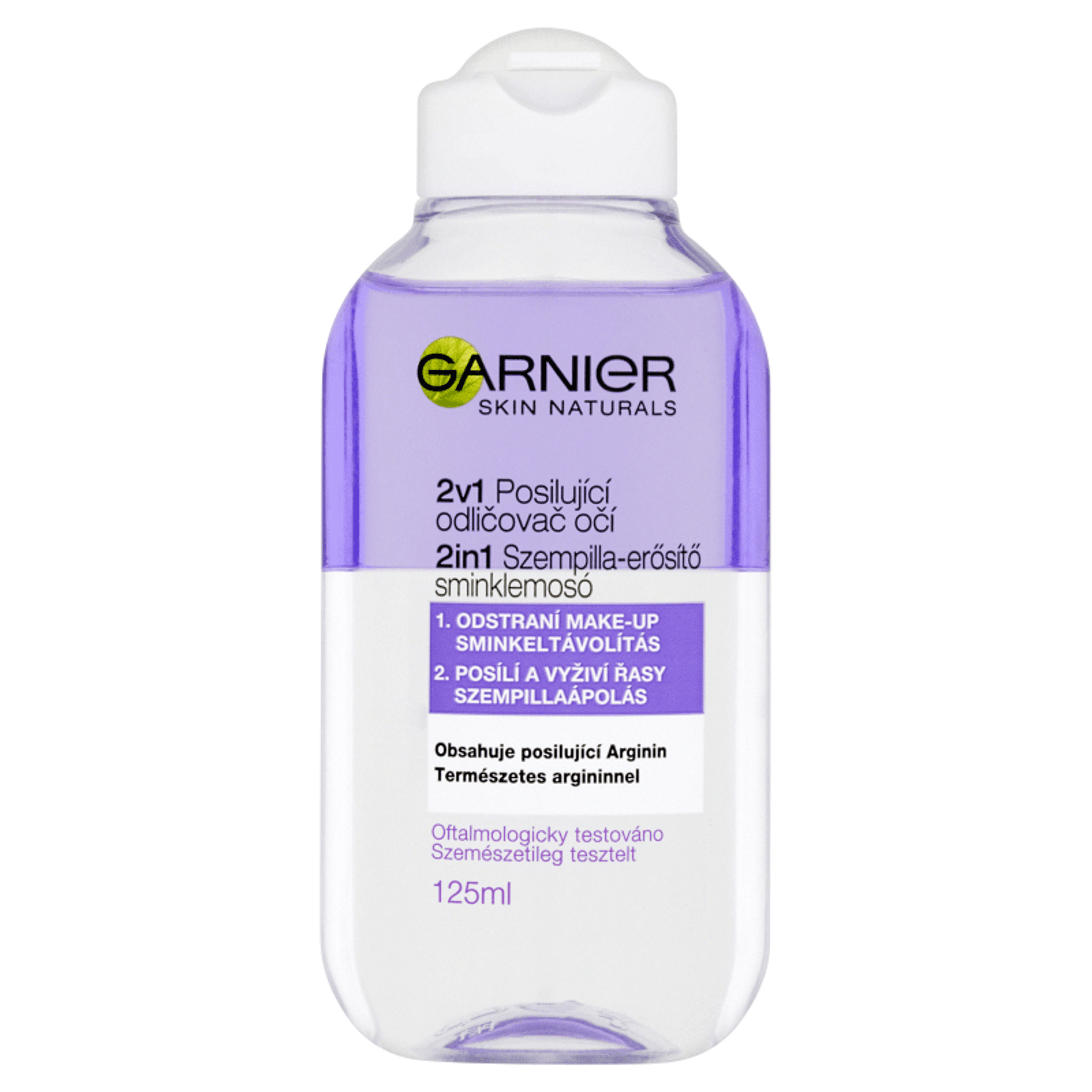 Garnier Skin Naturals 2in1 Szempilla-Erősítő Sminklemosó - 125 ml