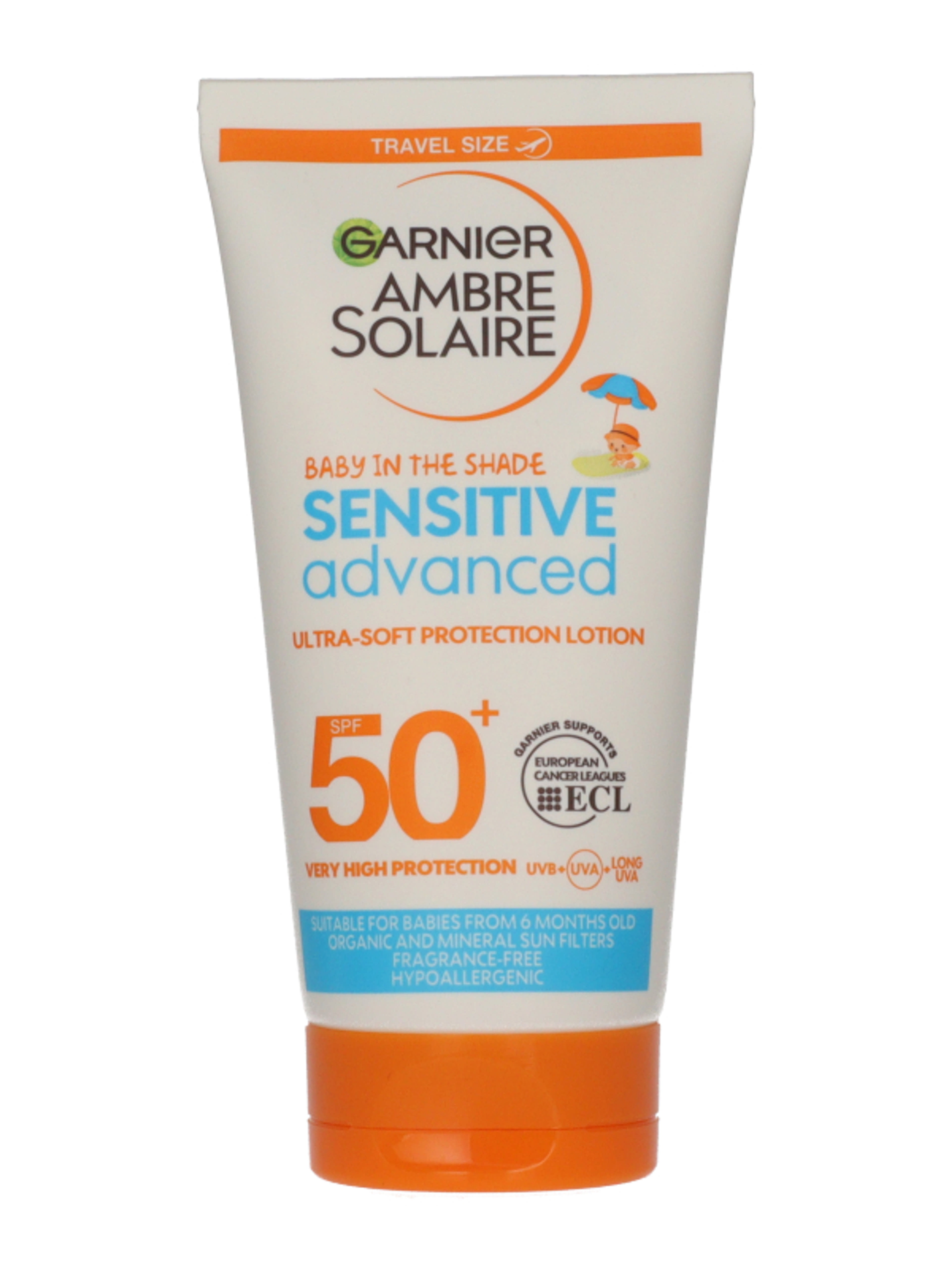 Garnier Ambre Solaire Sensitive Advanced Baby naptej SPF 50+ 50 ml - 1 db-4