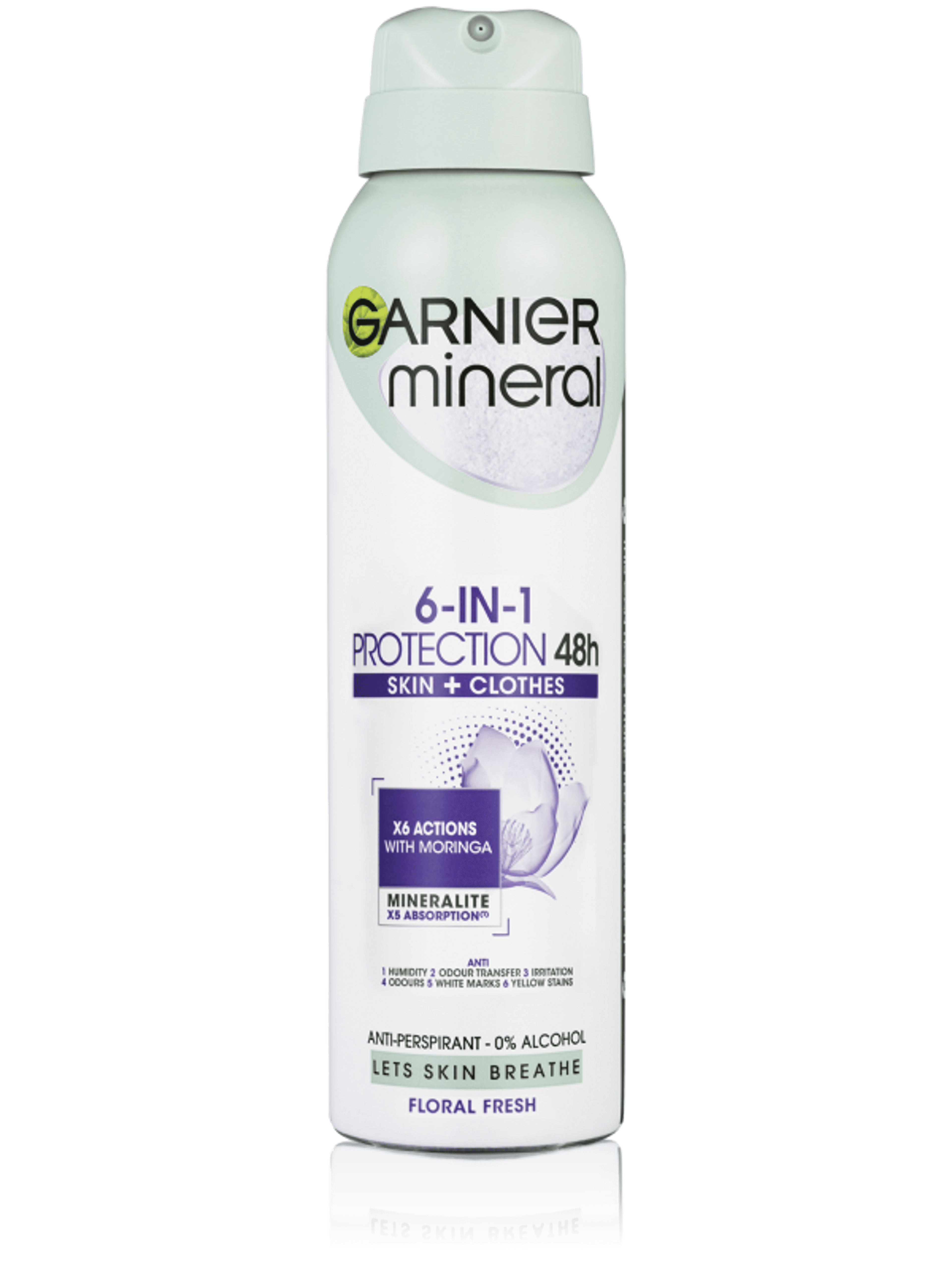 Garnier Mineral Protection 6 Floral Fresh izzadásgátló spray - 150 ml-3