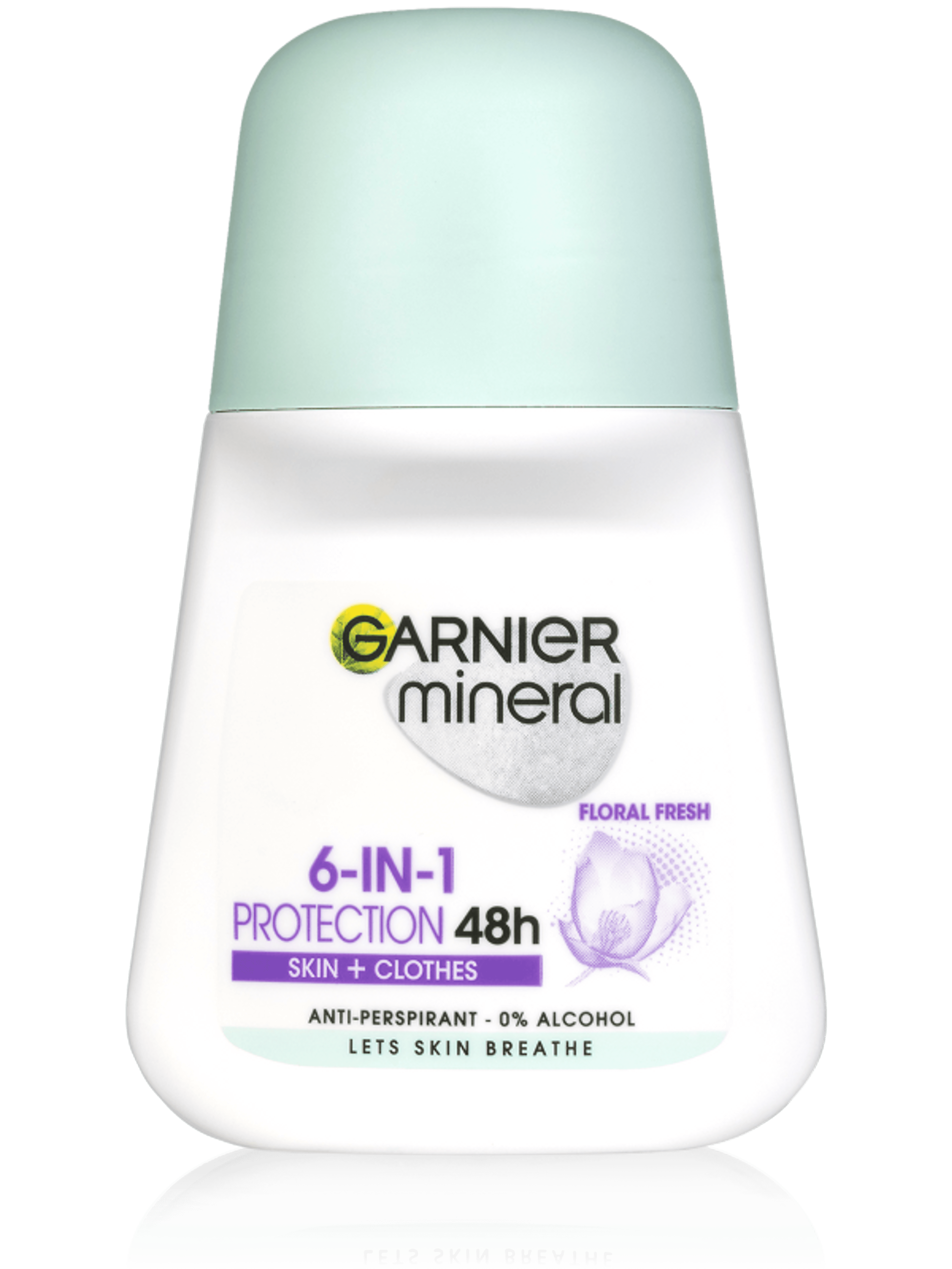 Garnier Mineral Protection 6 Floral Fresh izzadásgátló golyós dezodor - 50 ml-1