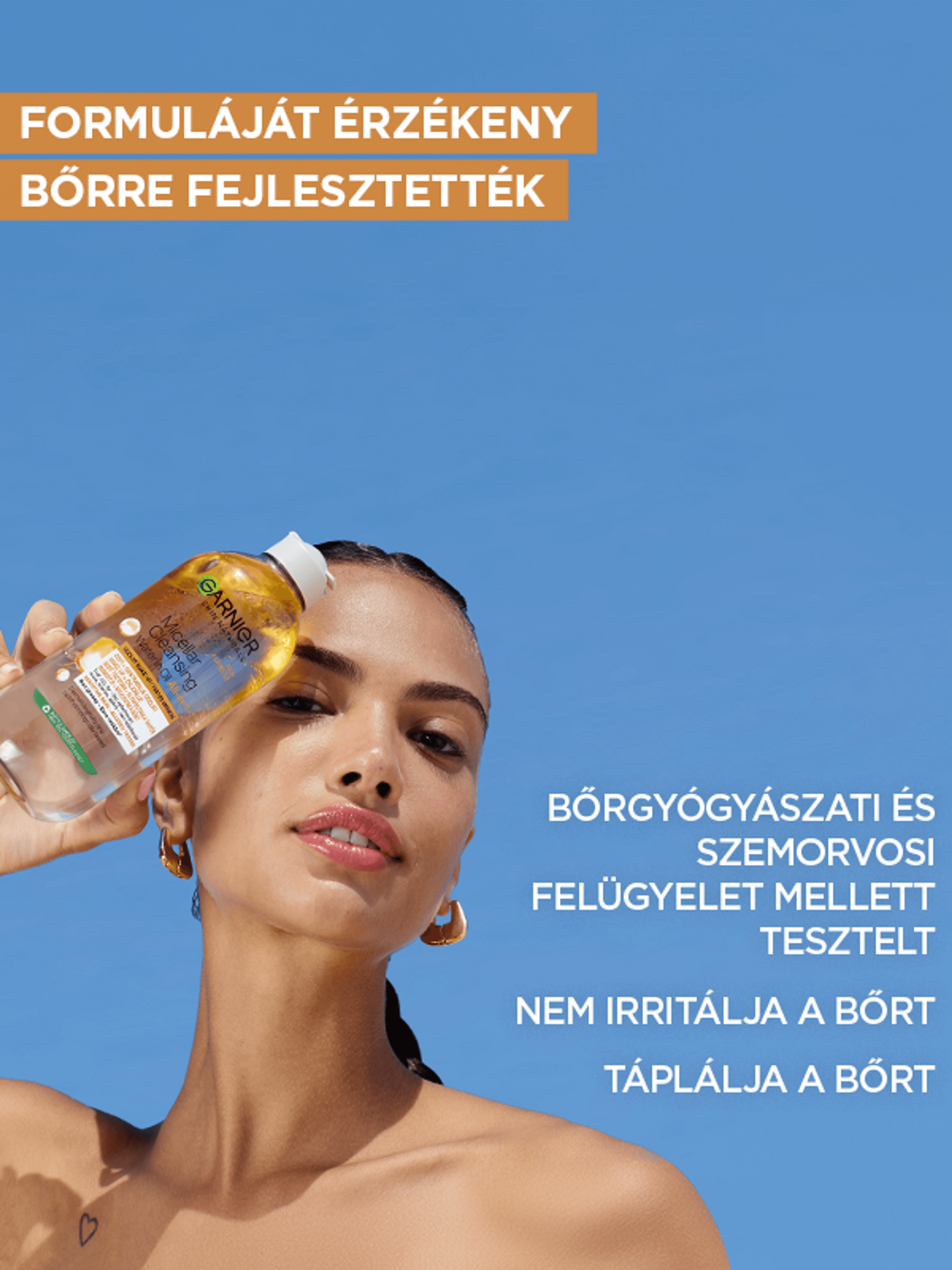 Garnier Skin Naturals Kétfázisú Micellás Víz All In 1 - 400 ml-4